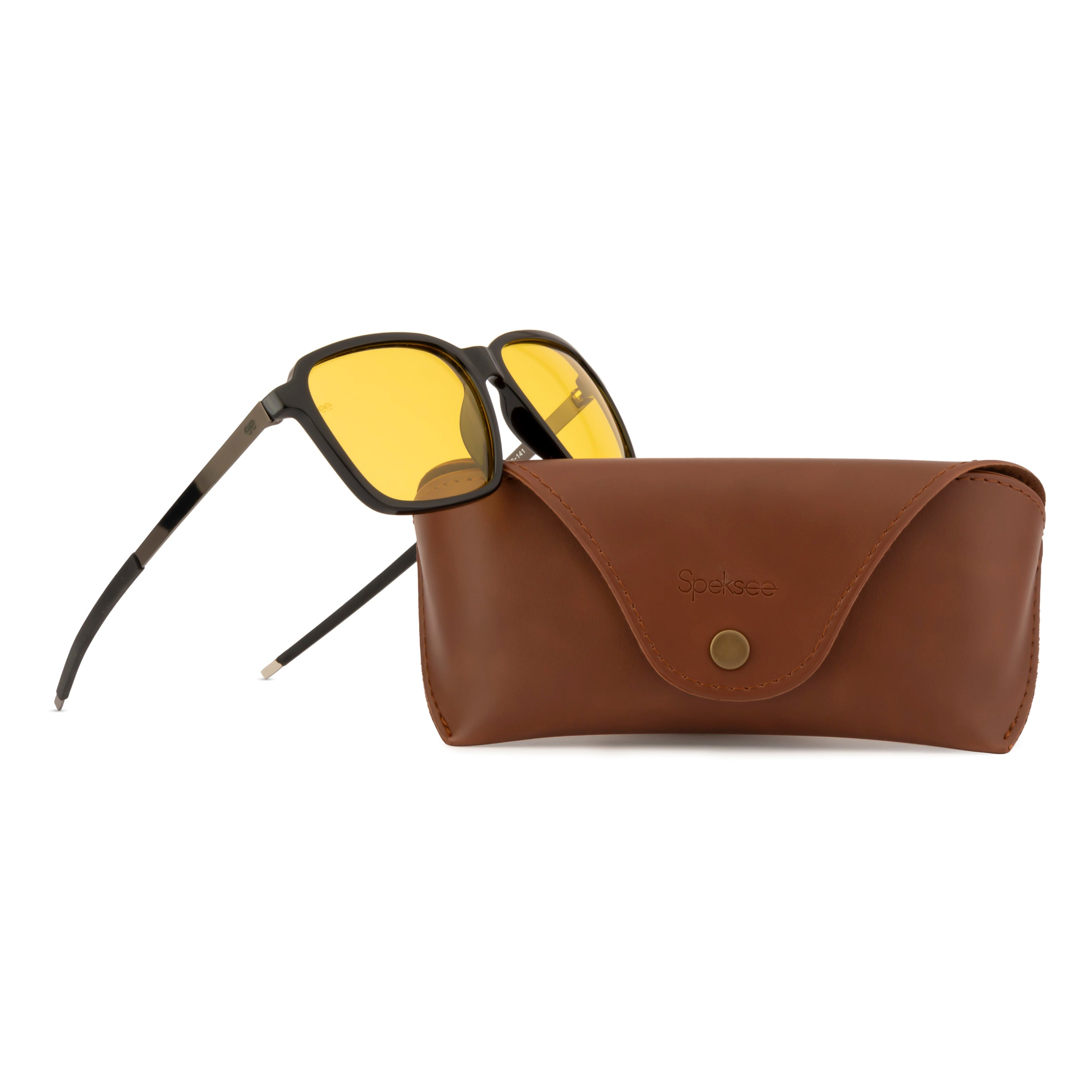 Speksee Full Rim Retro Polarized Sunglass for Men