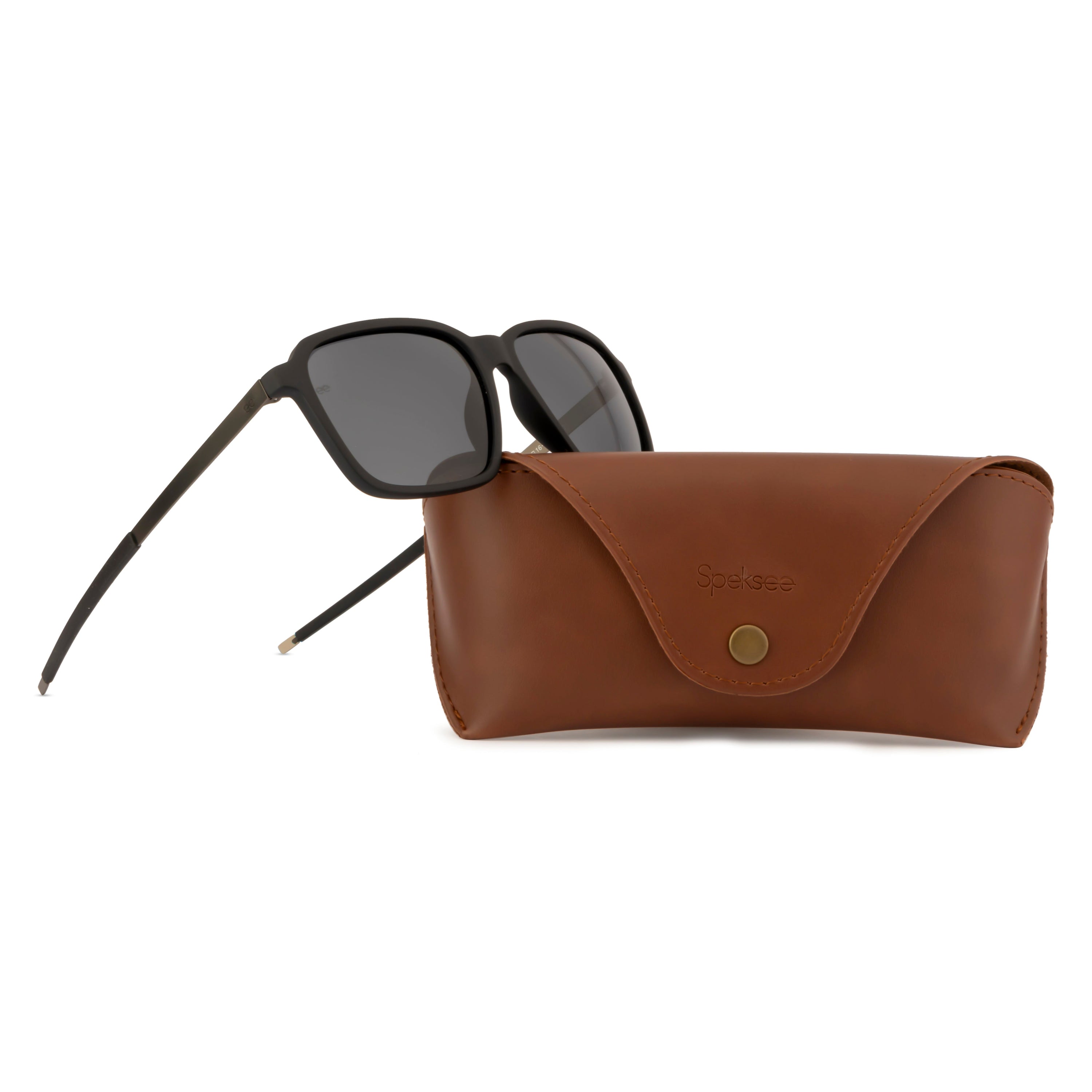 Speksee Full Rim Retro Polarized Sunglass for Men