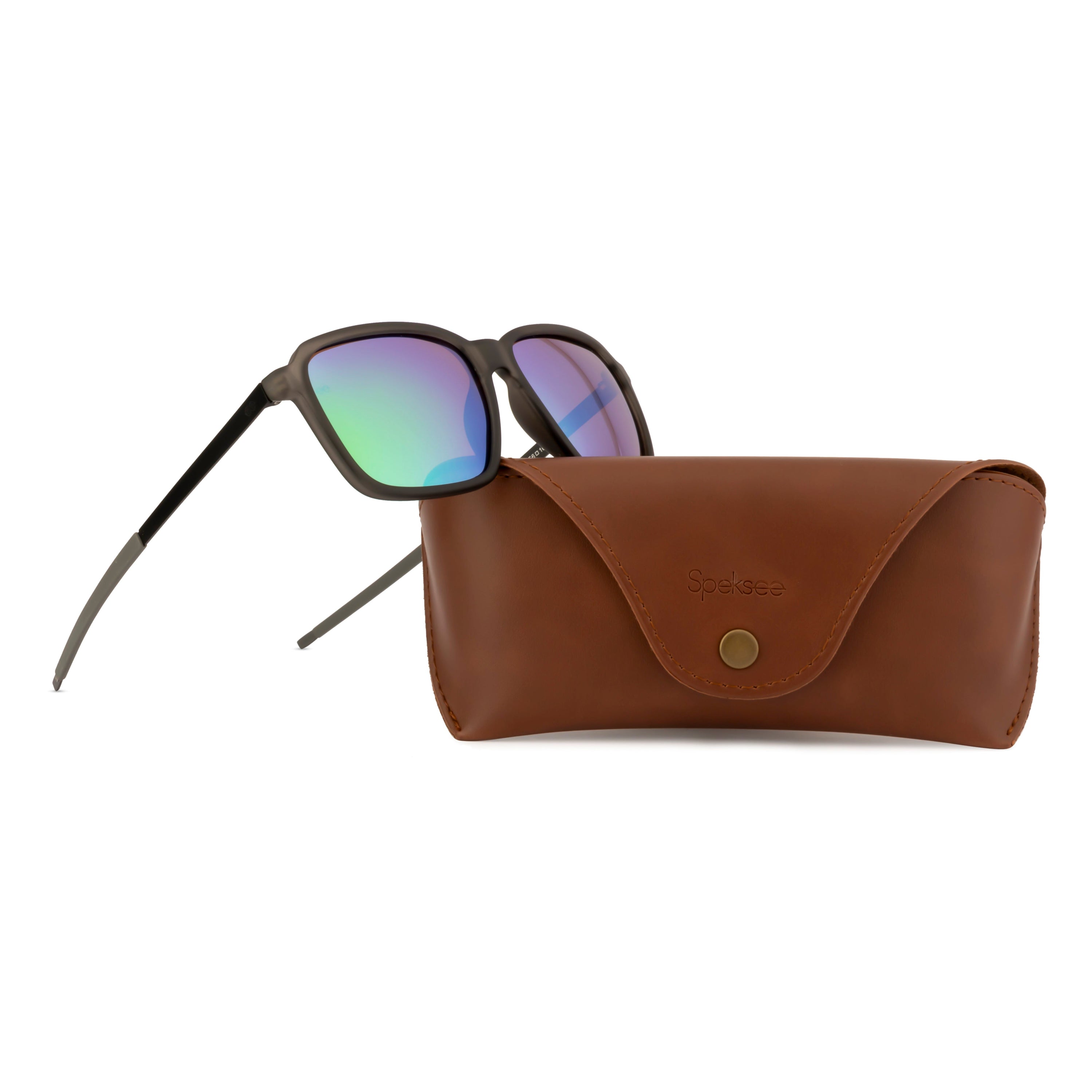 Speksee Full Rim Retro Polarized Sunglass for Men