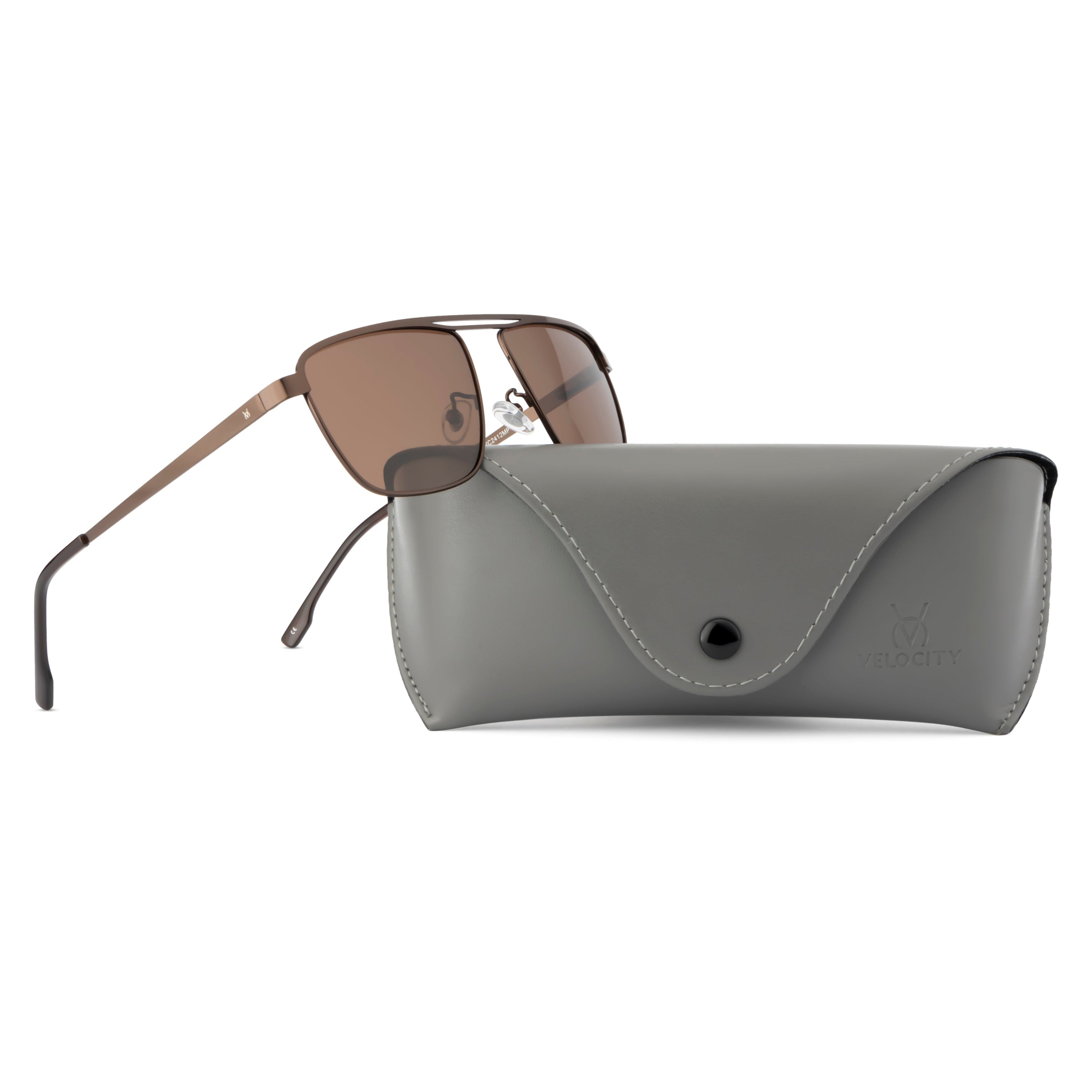 Velocity Polarized Sunglass Full Rectangle Rim