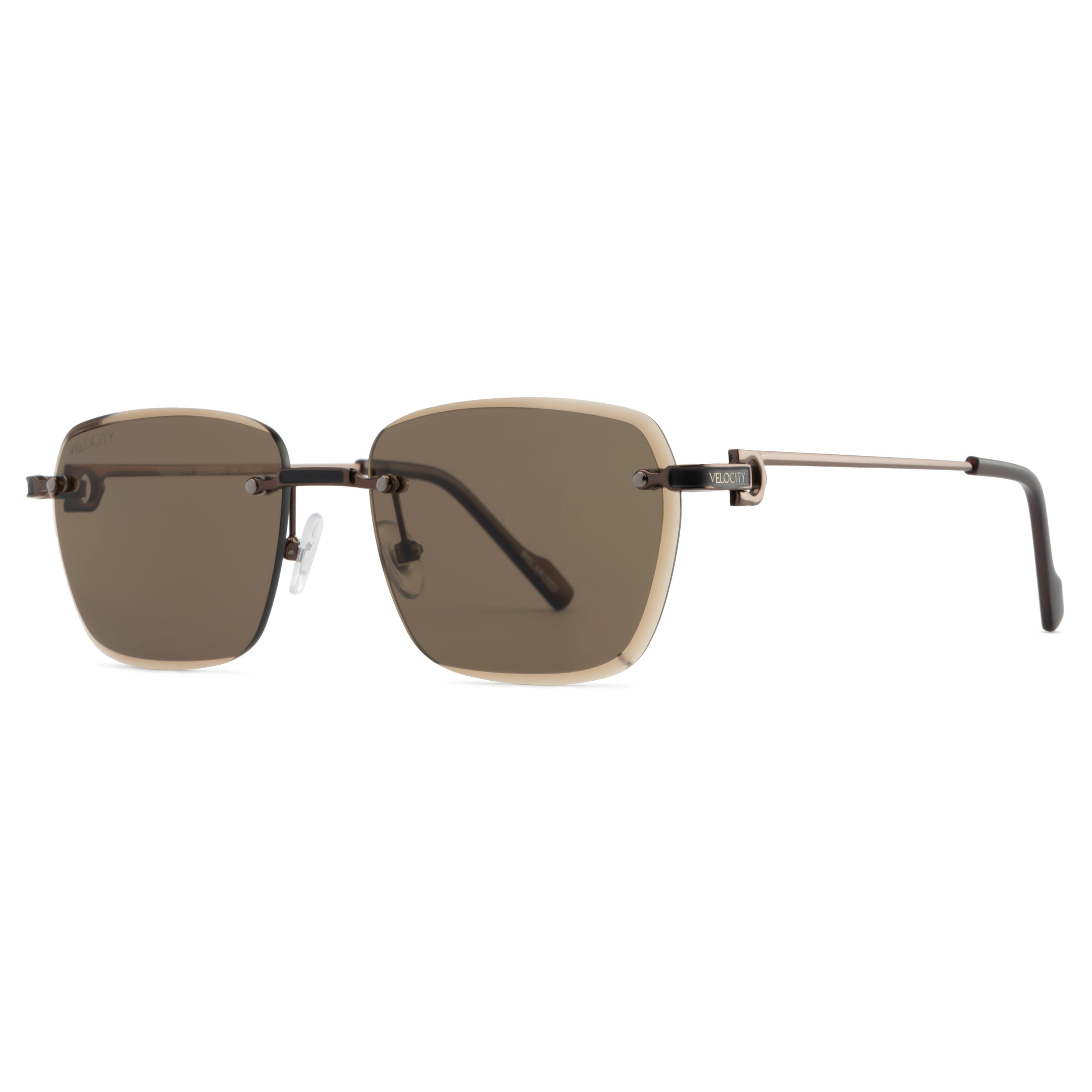 Velocity Polarized Sunglass Full Rectangle Rim