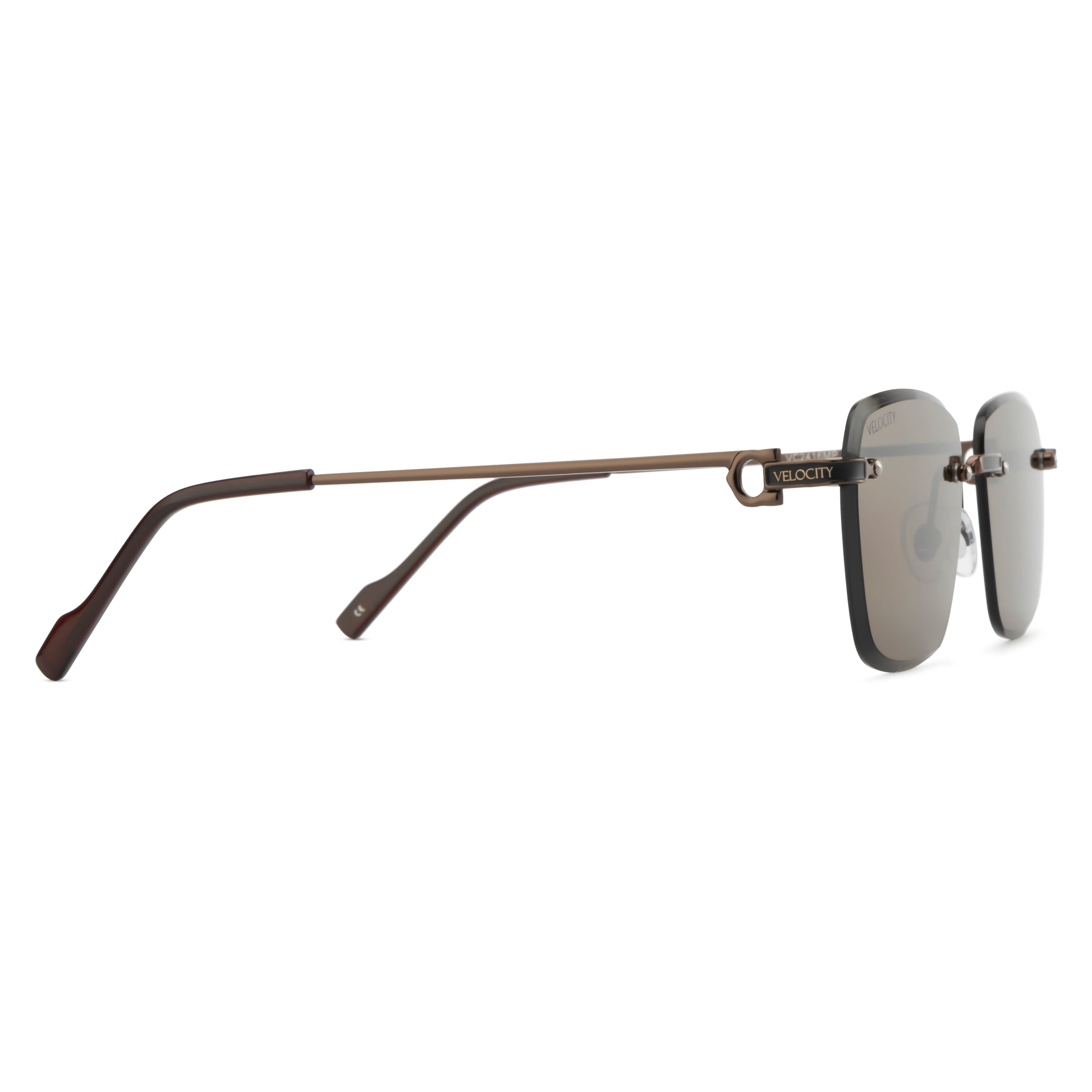 Velocity Polarized Sunglass Full Rectangle Rim