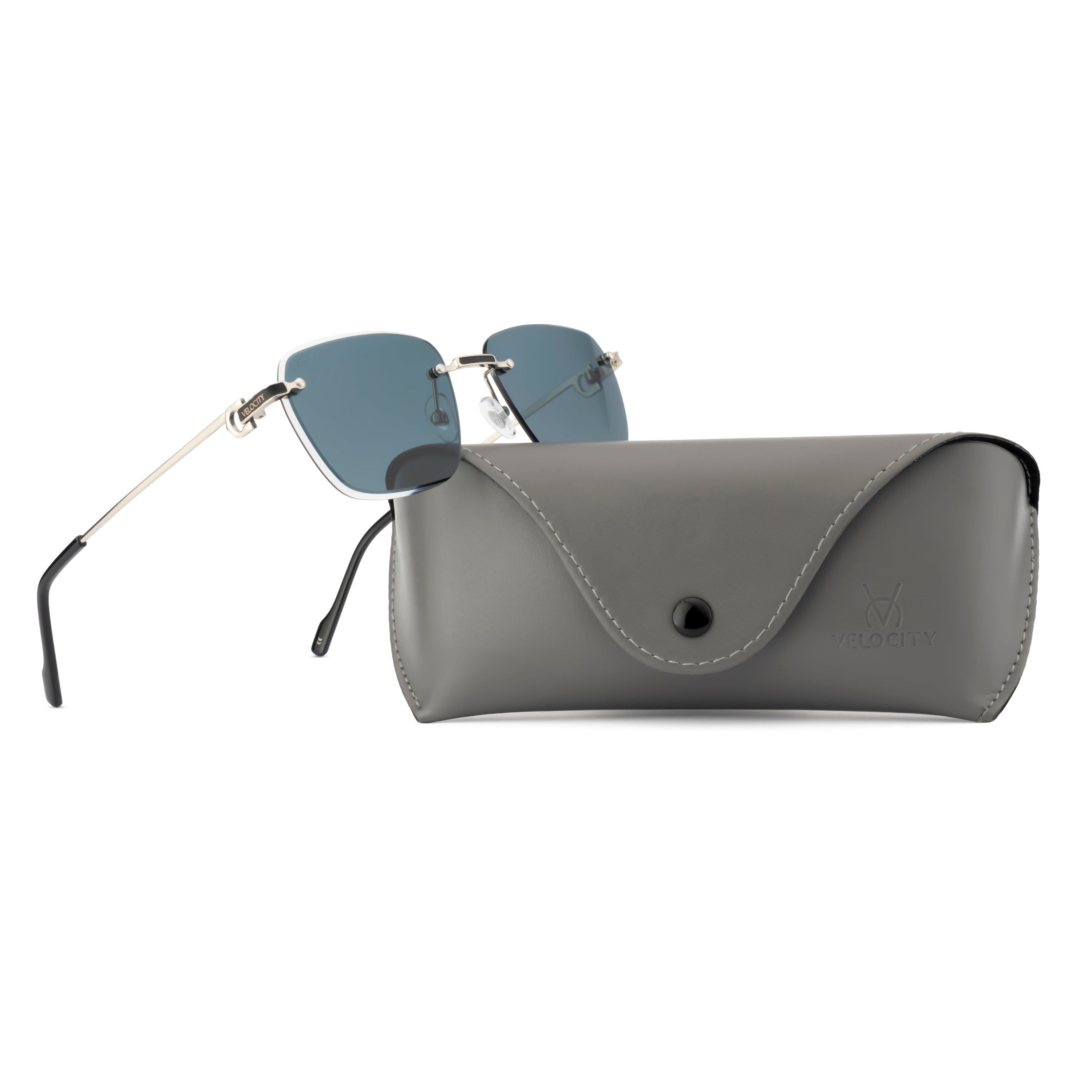 Velocity Polarized Sunglass Full Rectangle Rim