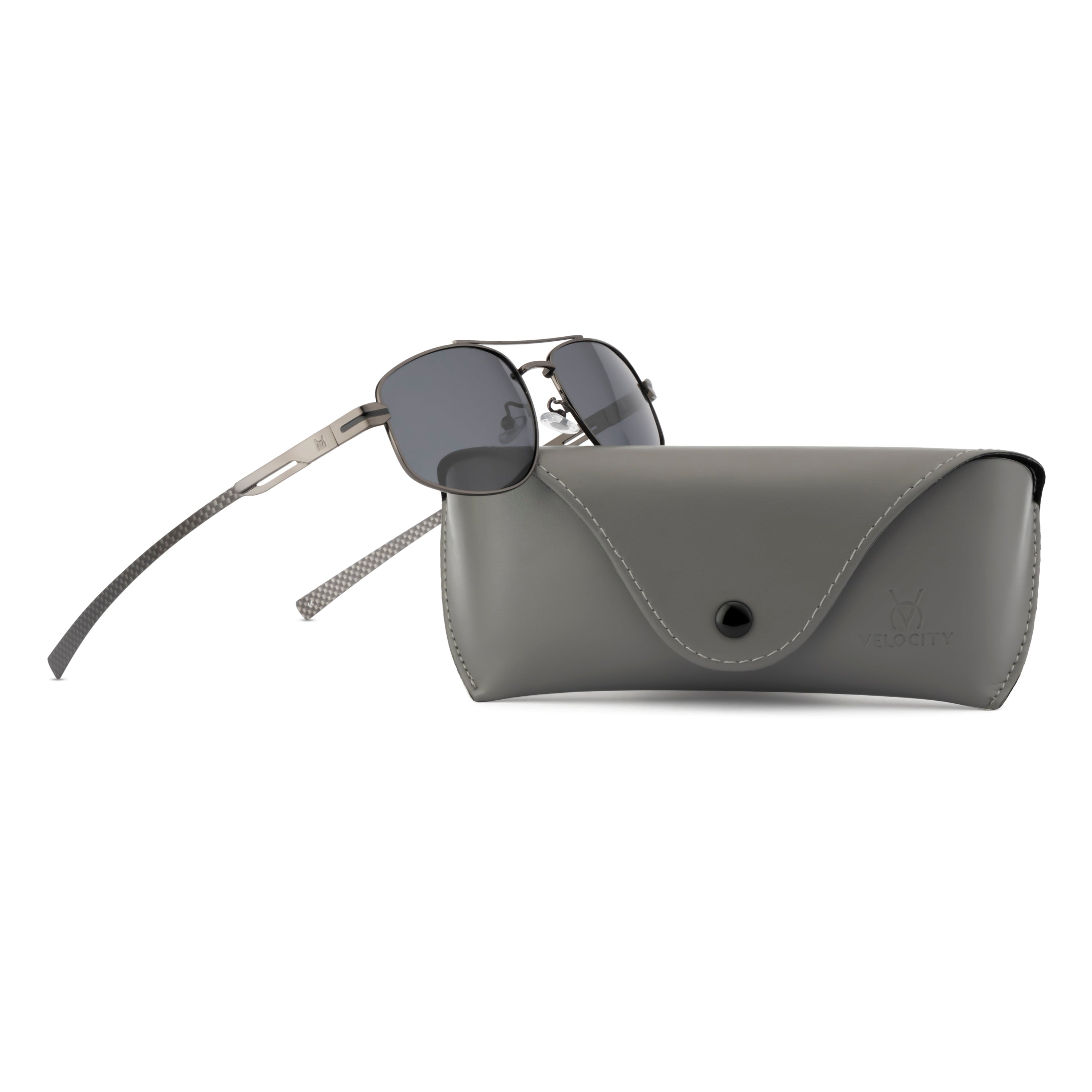 Velocity Polarized Sunglass Full Rectangle Rim