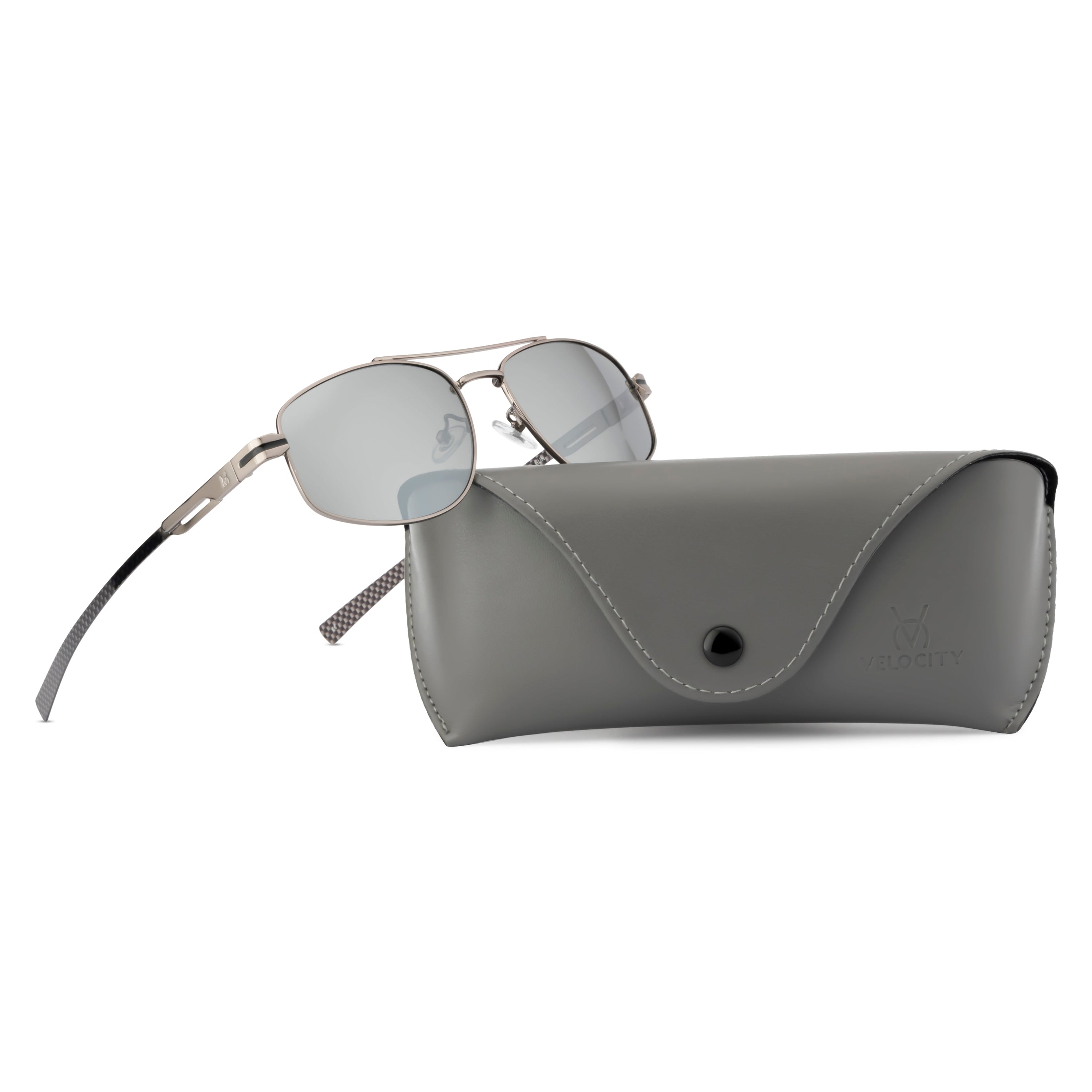 Velocity Polarized Sunglass Full Rectangle Rim