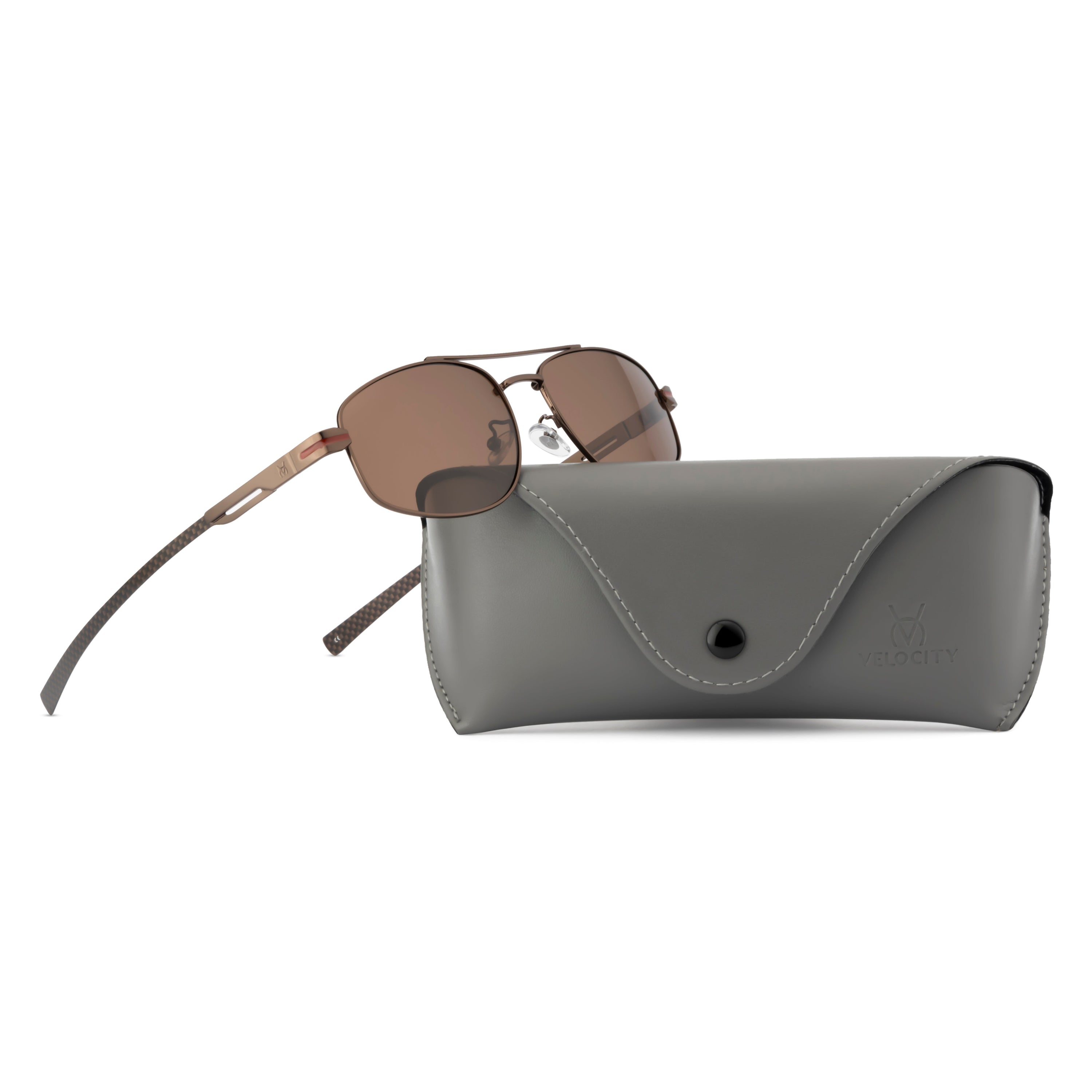 Velocity Polarized Sunglass Full Rectangle Rim