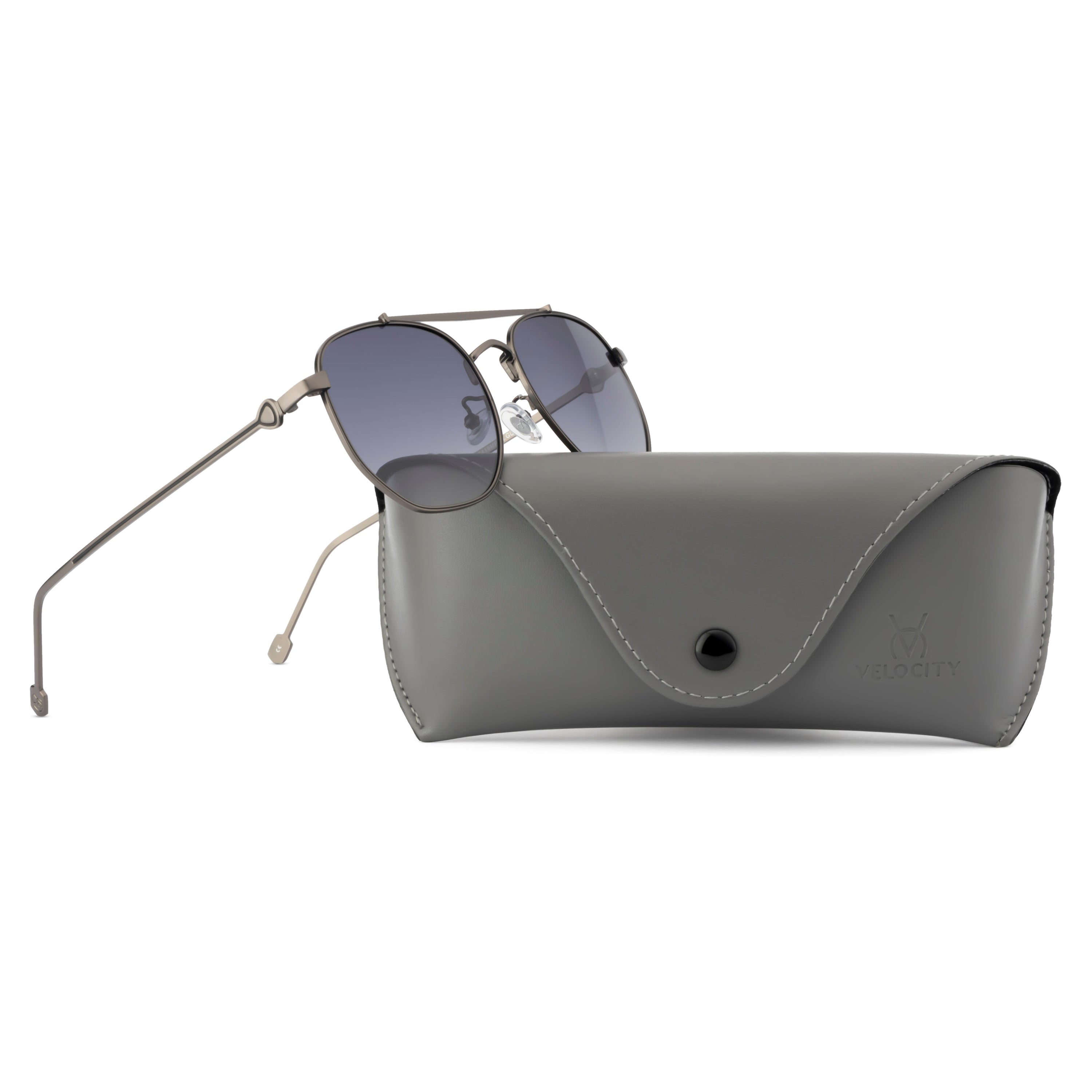 Velocity Polarized Sunglass Full Round Rim