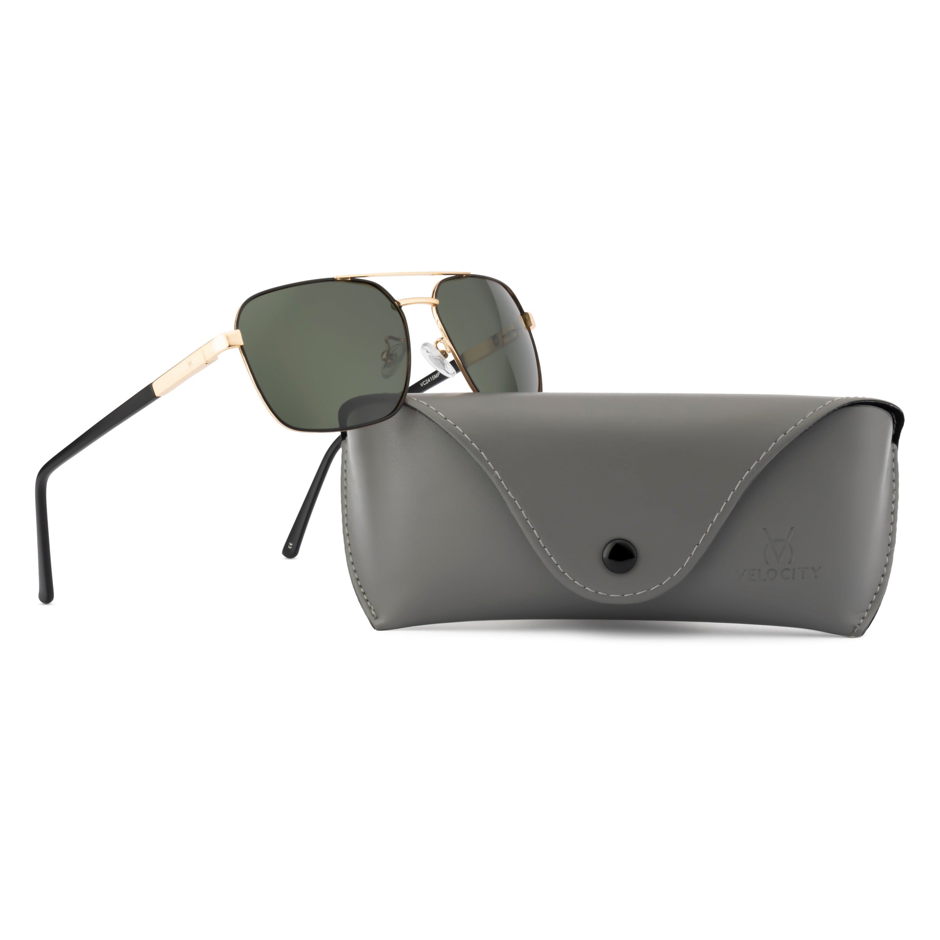 Velocity Polarized Sunglass Full Rectangle Rim