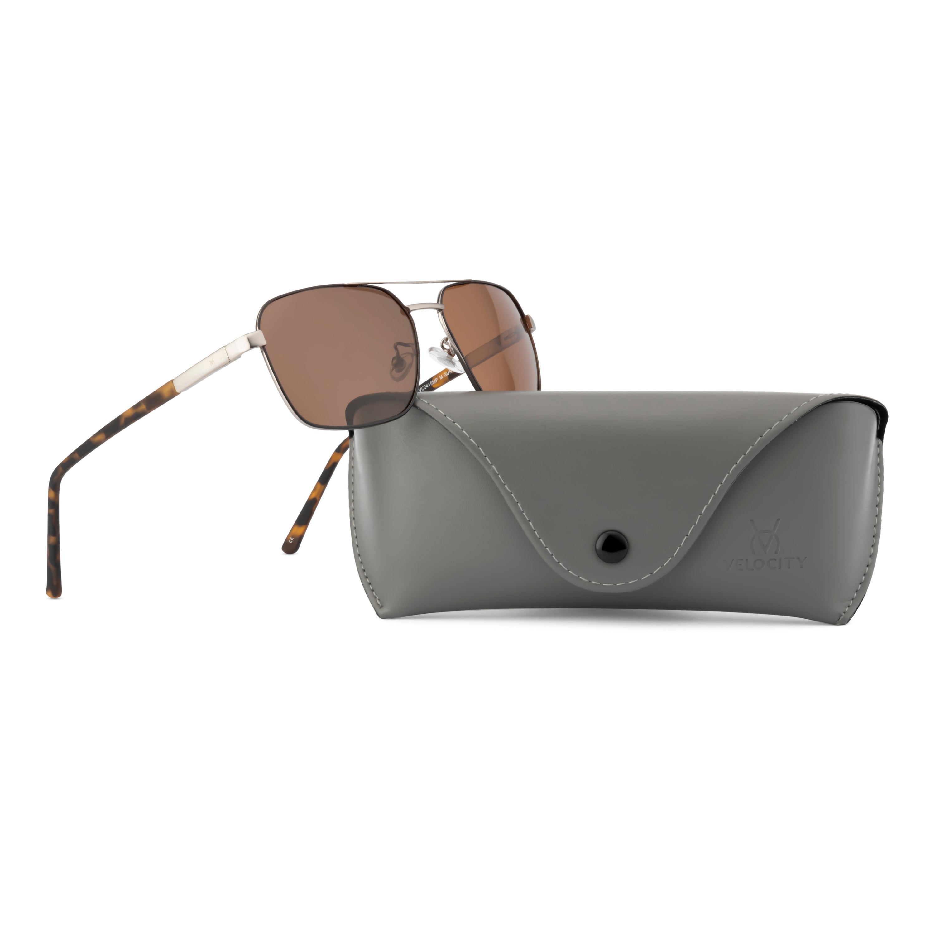 Velocity Polarized Sunglass Full Rectangle Rim