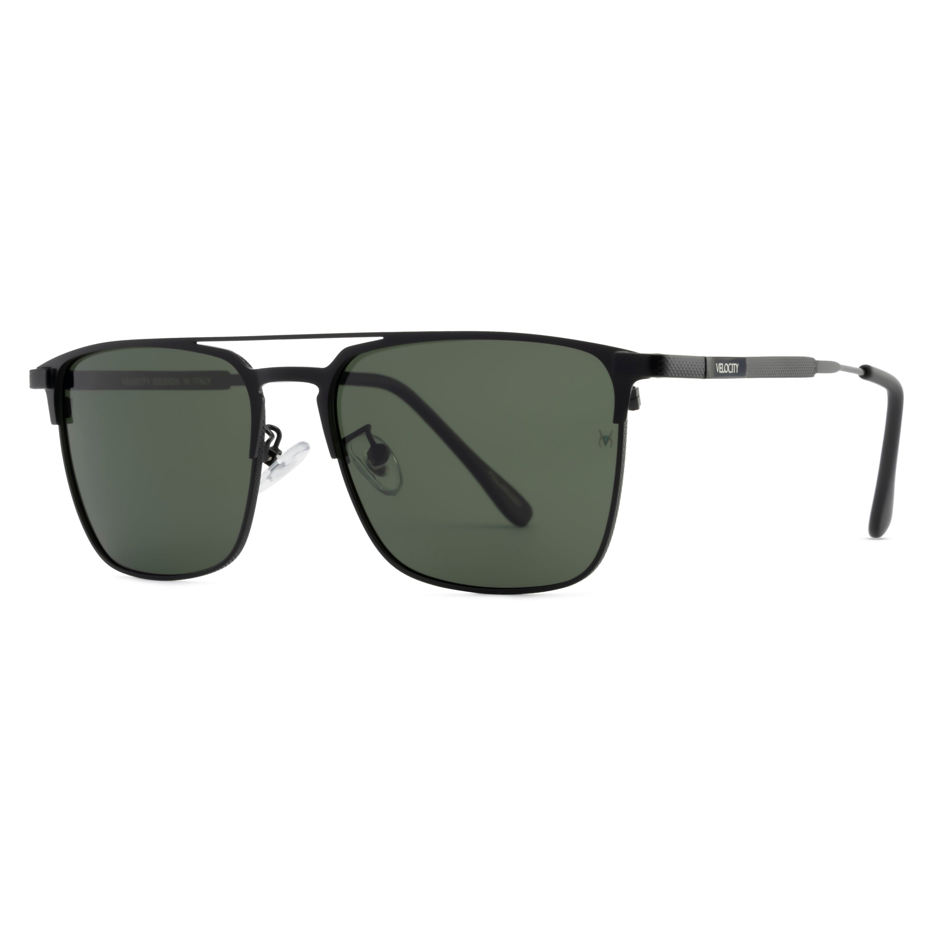 Velocity Polarized Sunglass Full Rectangle Rim