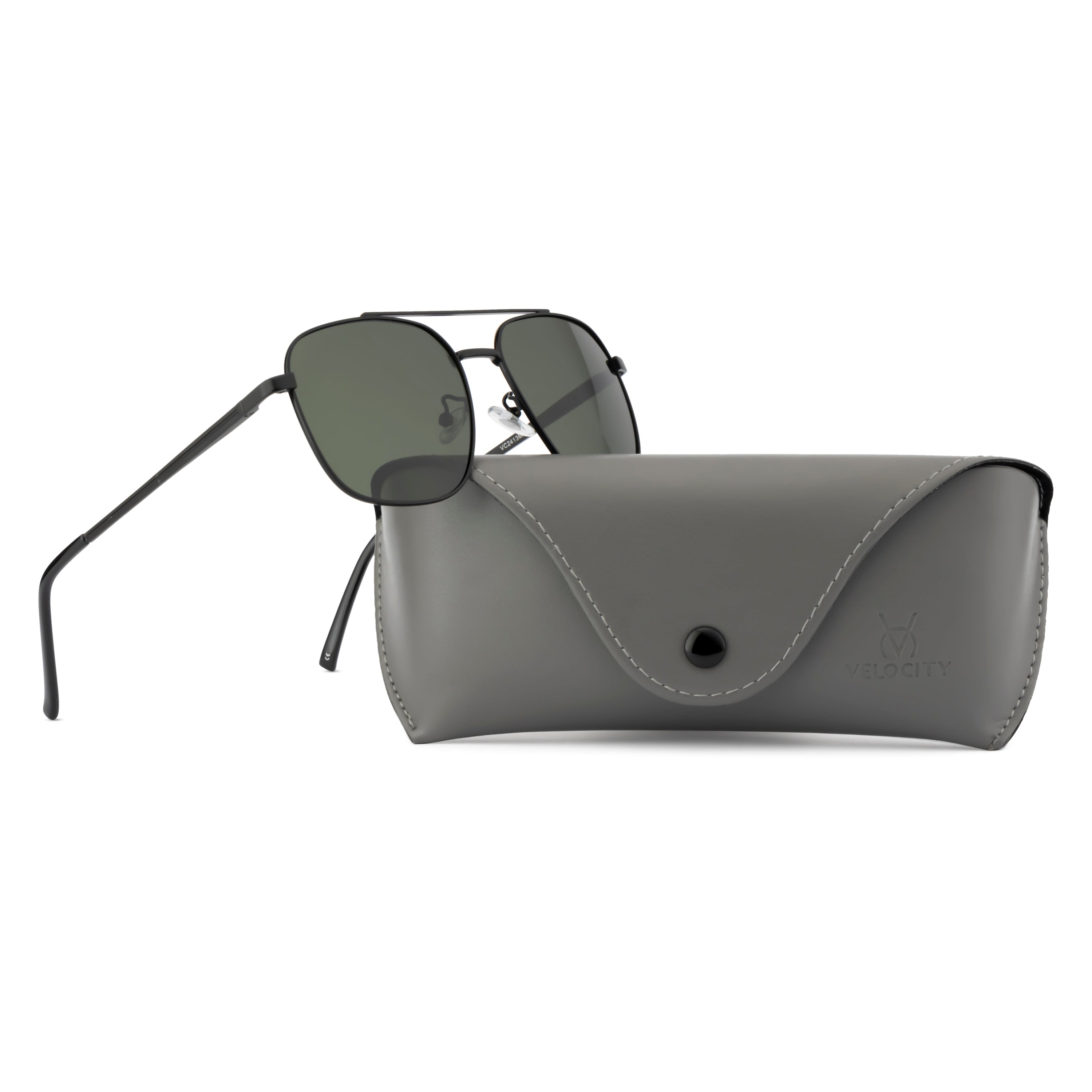 Velocity Polarized Sunglass Full Square Rim
