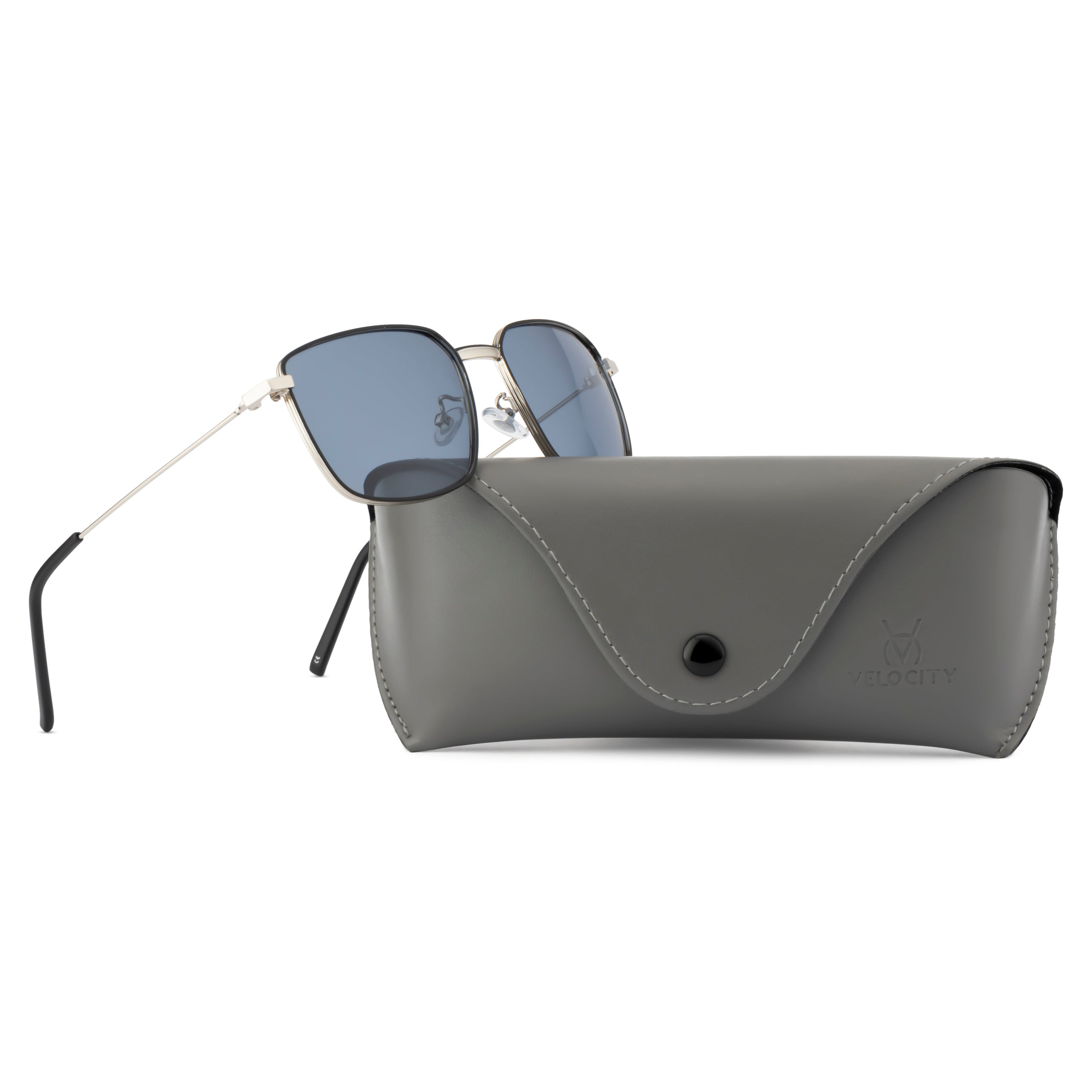 Velocity Polarized Sunglass Full Rectangle Rim