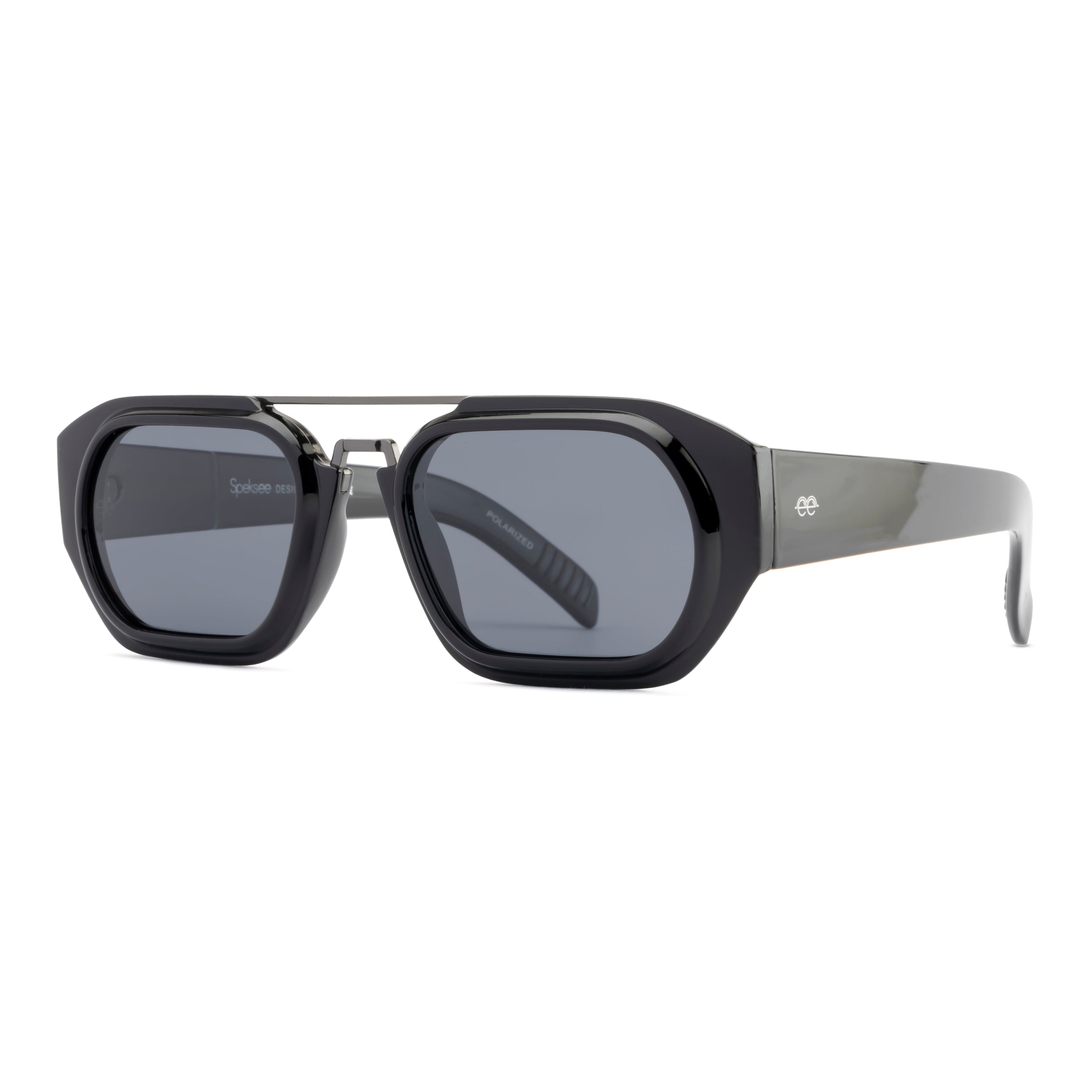 Speksee Full Rim Retro Polarized Sunglass for Men