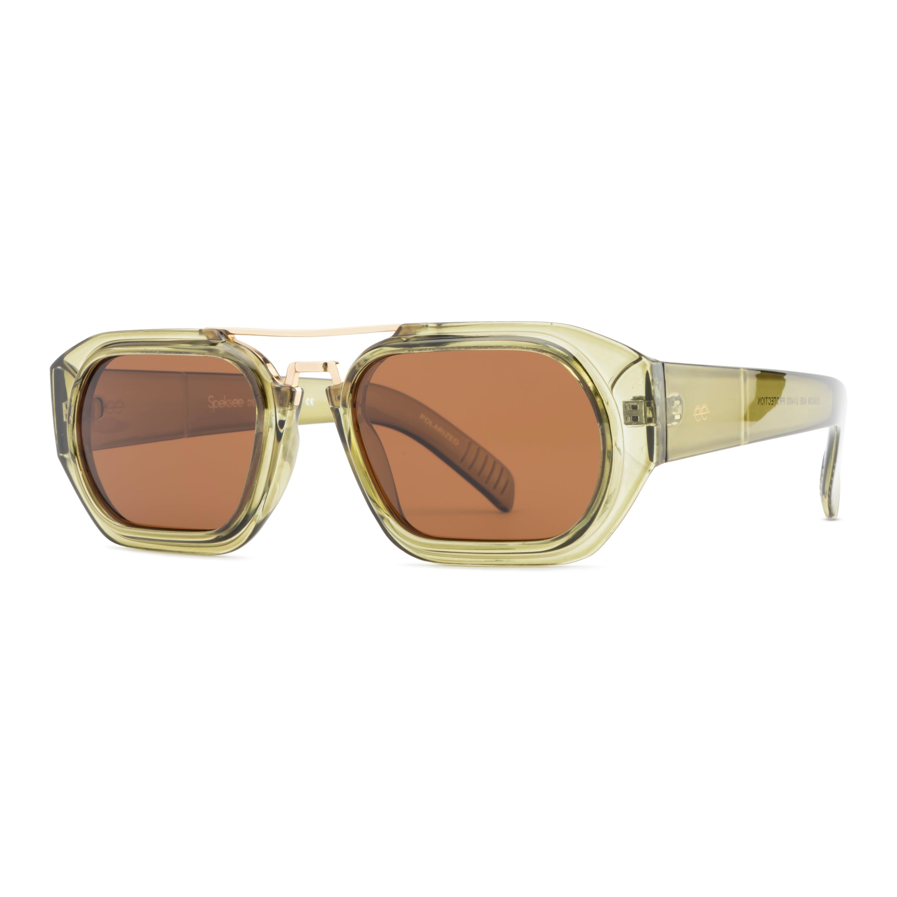 Speksee Full Rim Retro Polarized Sunglass for Men
