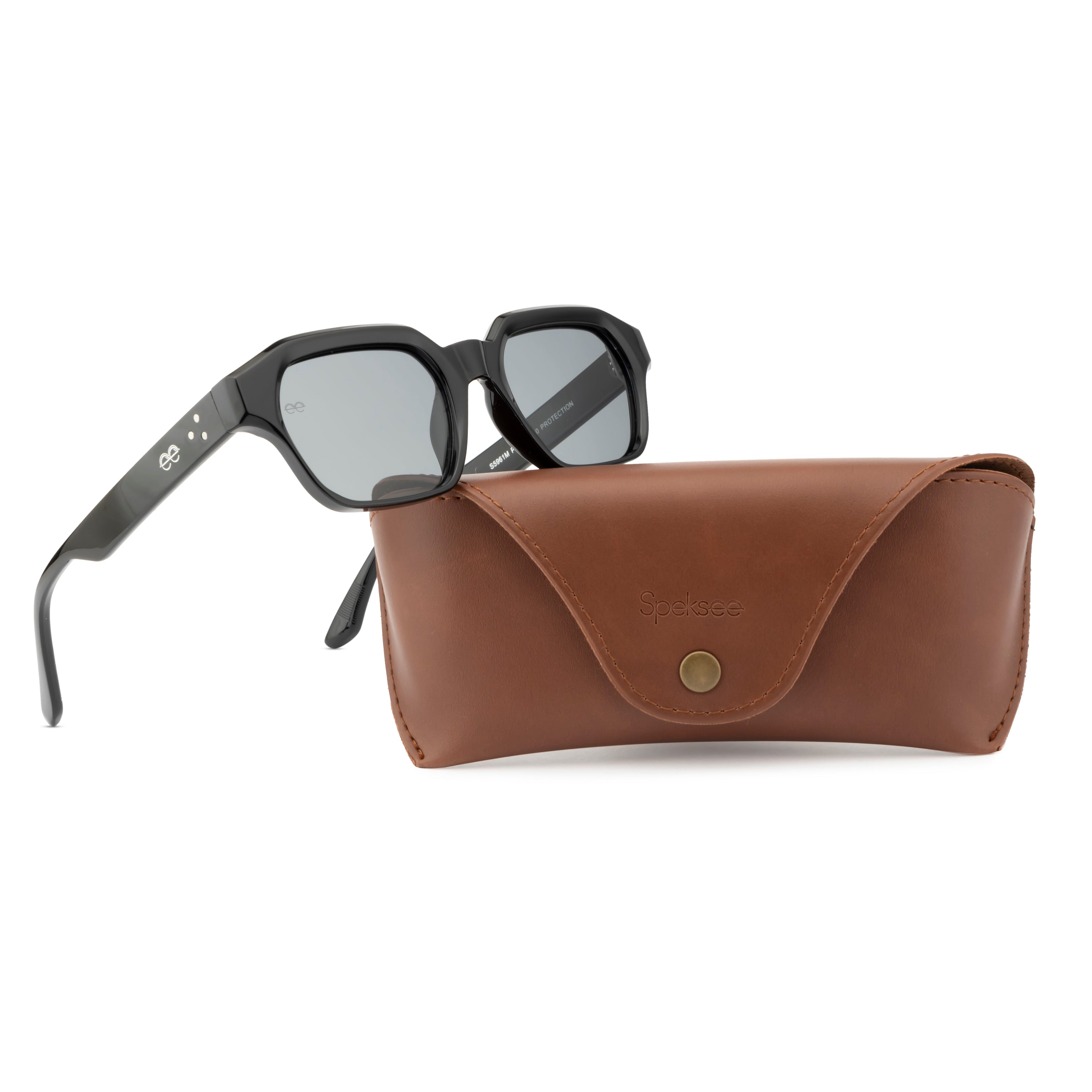 Speksee Full Rim Retro Polarized Sunglass for Men