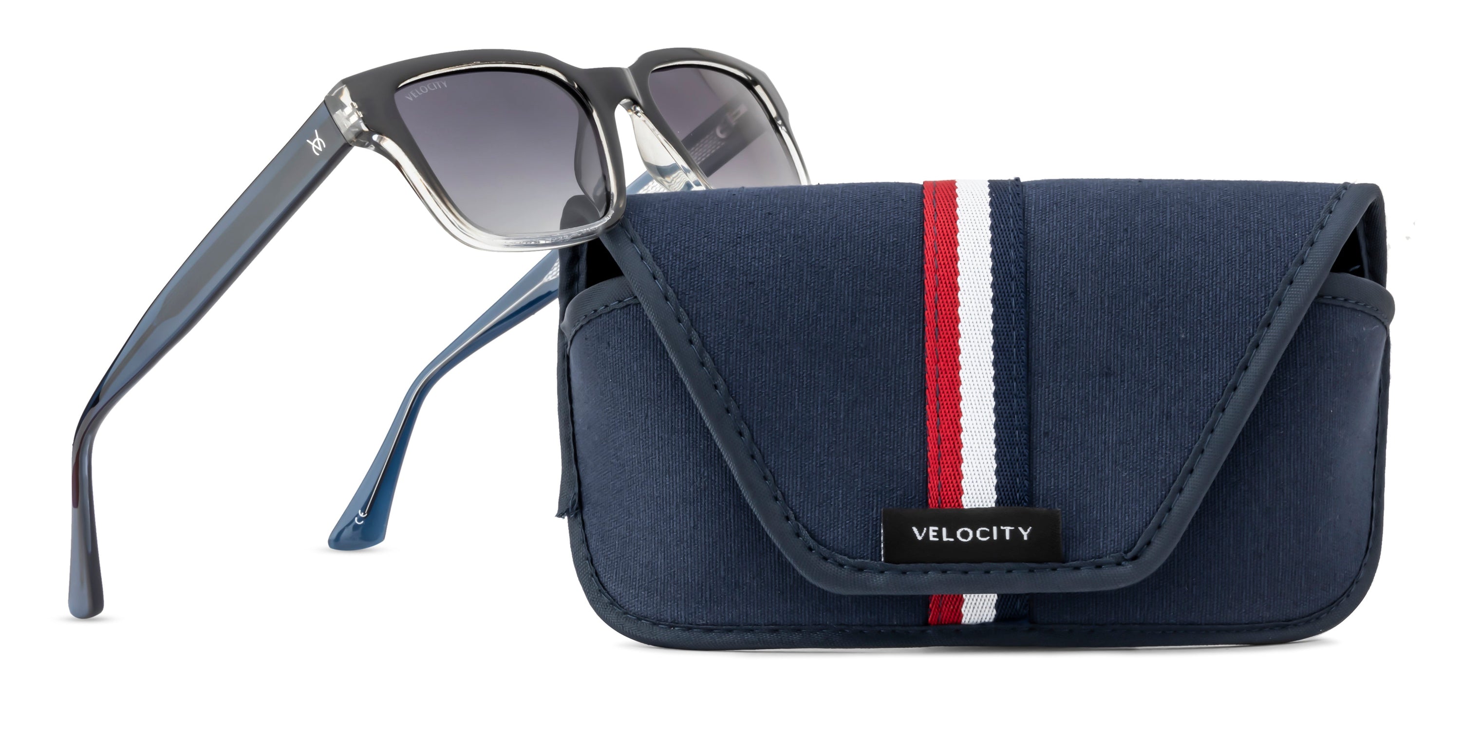 Velocity Polarized Sunglass Full Rim Rectangle