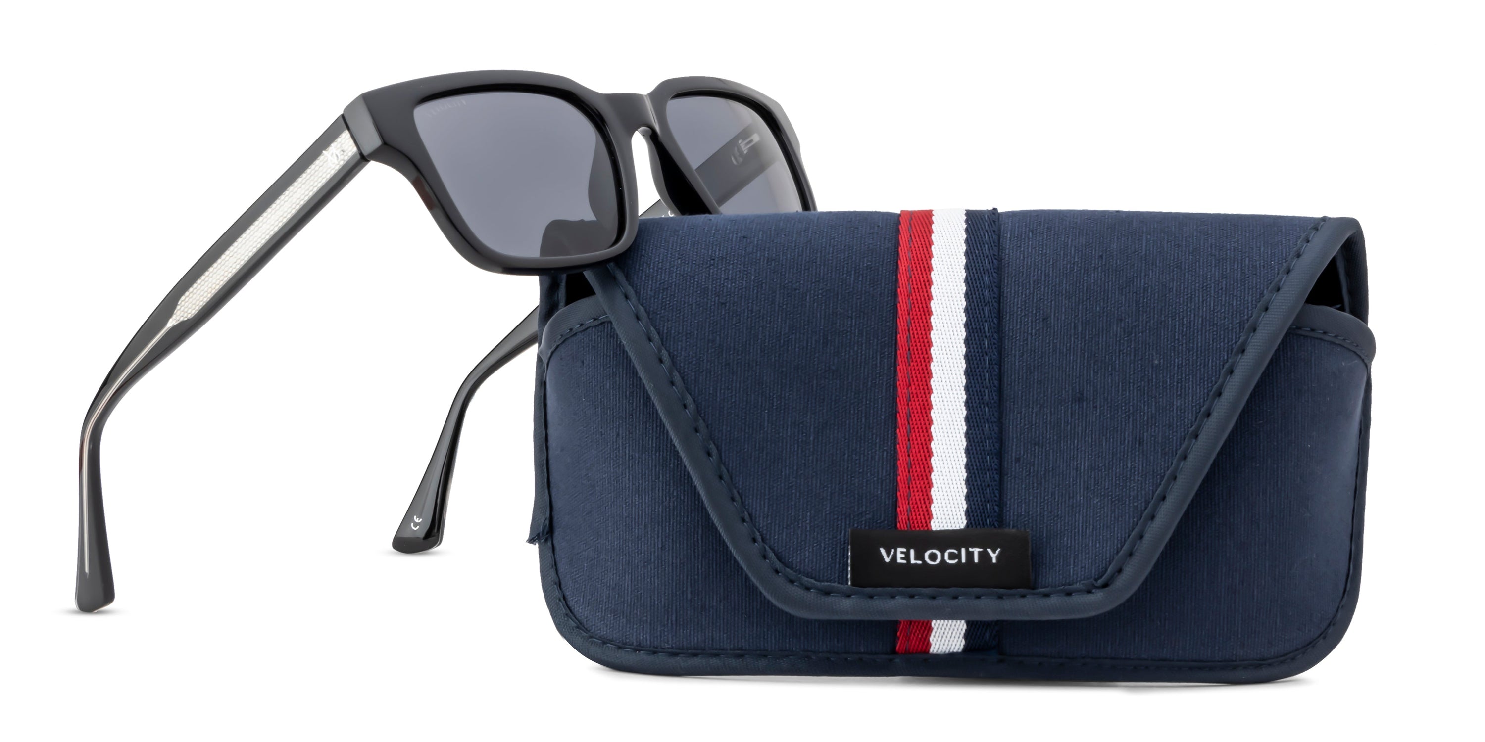 Velocity Polarized Sunglass Full Rim Rectangle
