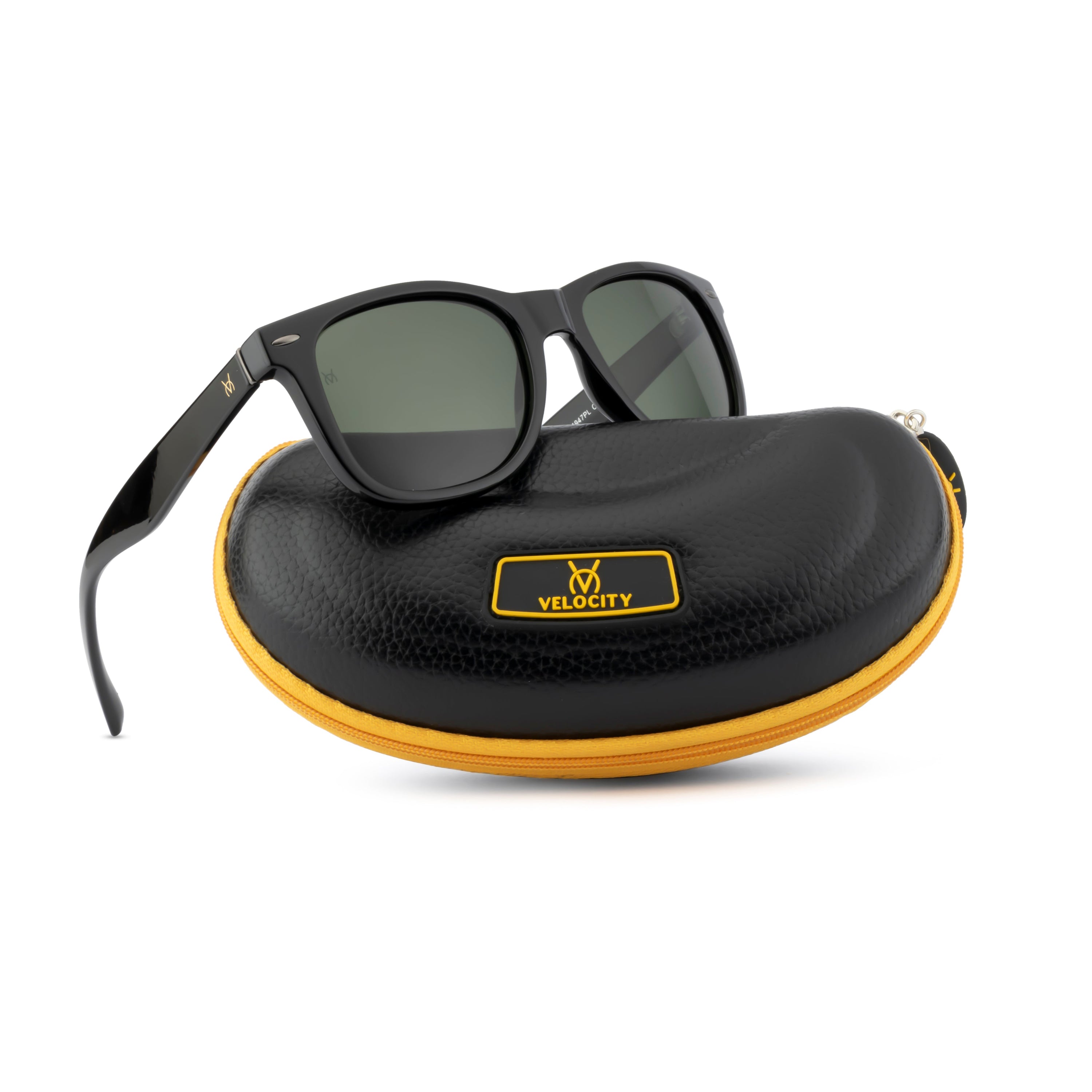 Velocity Full Rim Retro Polarized Sunglass for Men