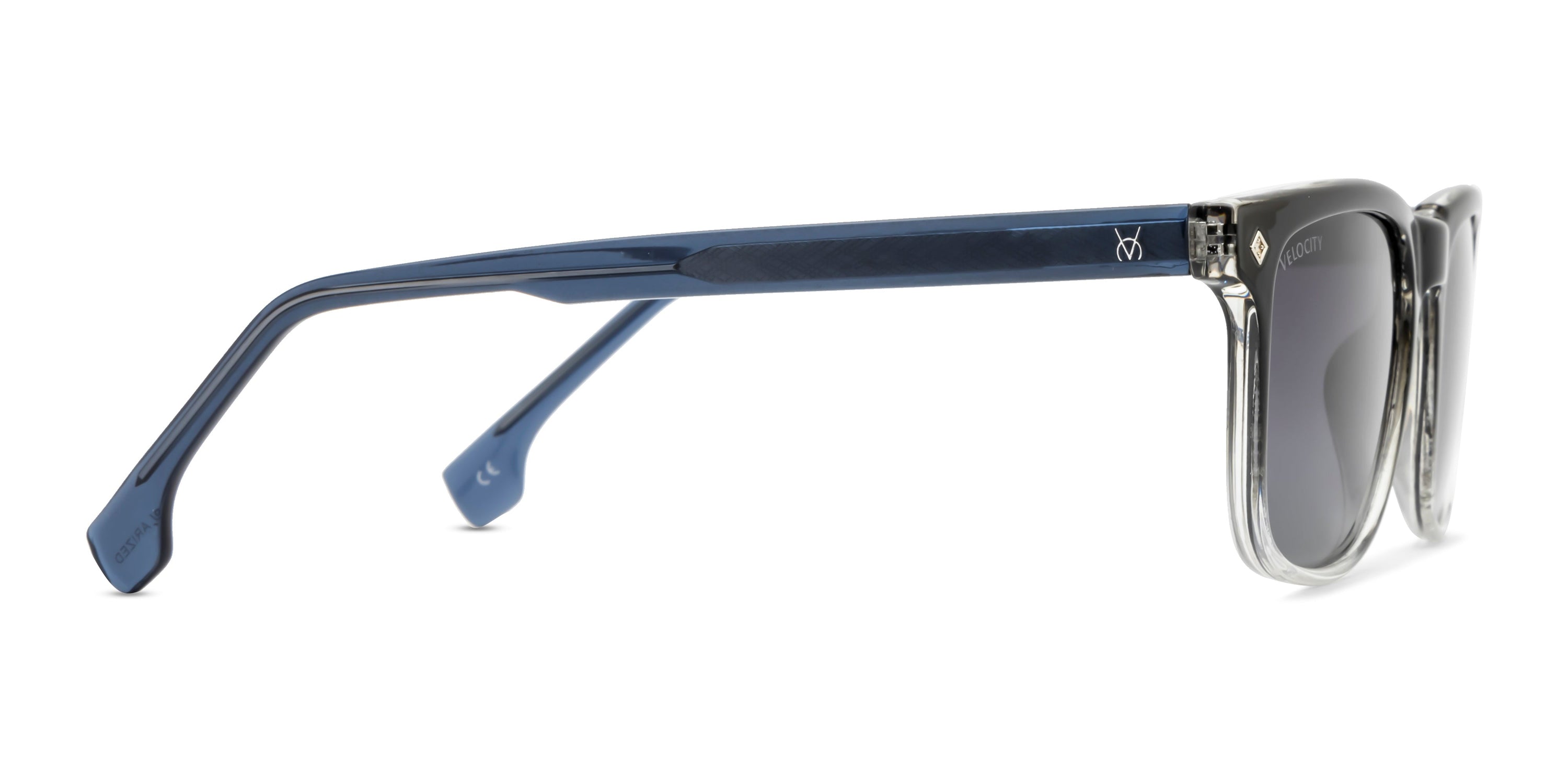 Velocity Polarized Sunglass Full Rim Rectangle