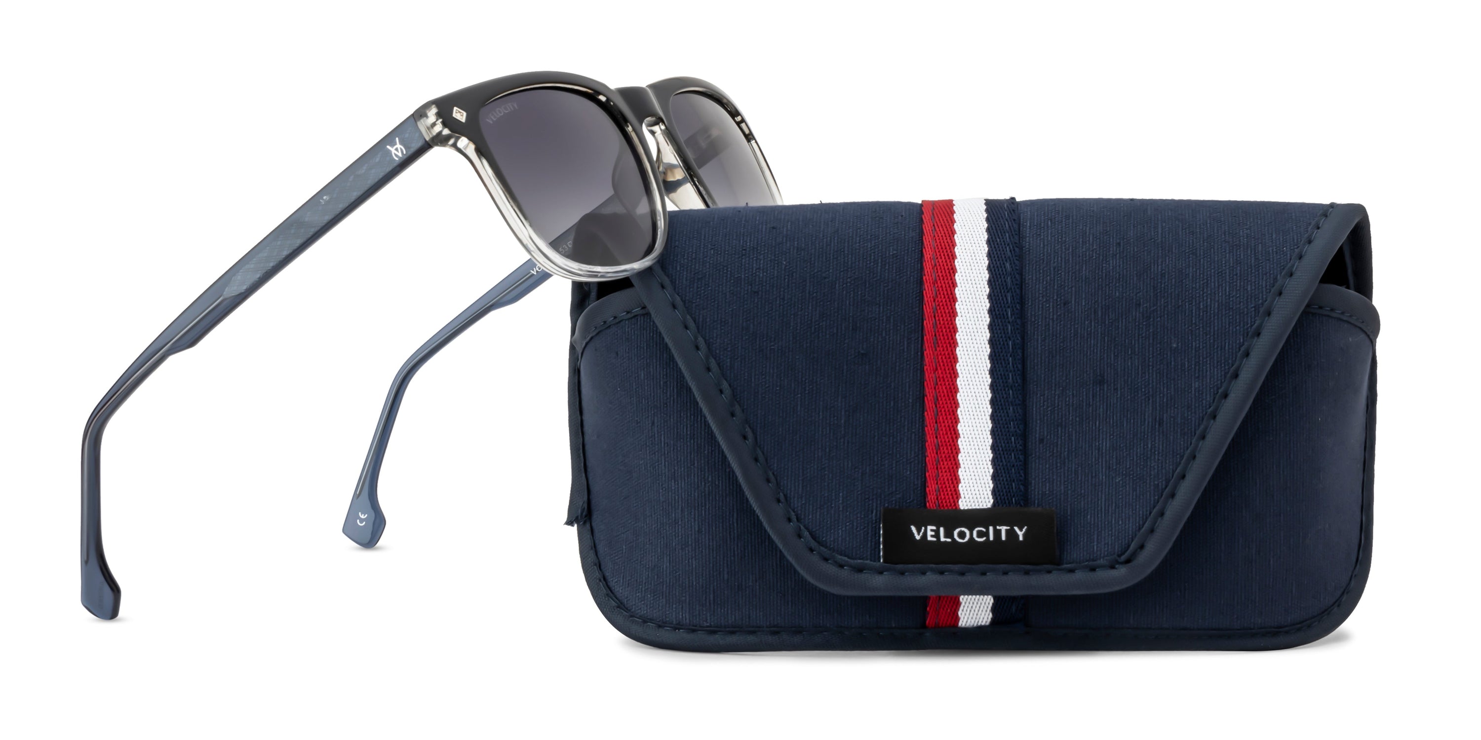 Velocity Polarized Sunglass Full Rim Rectangle