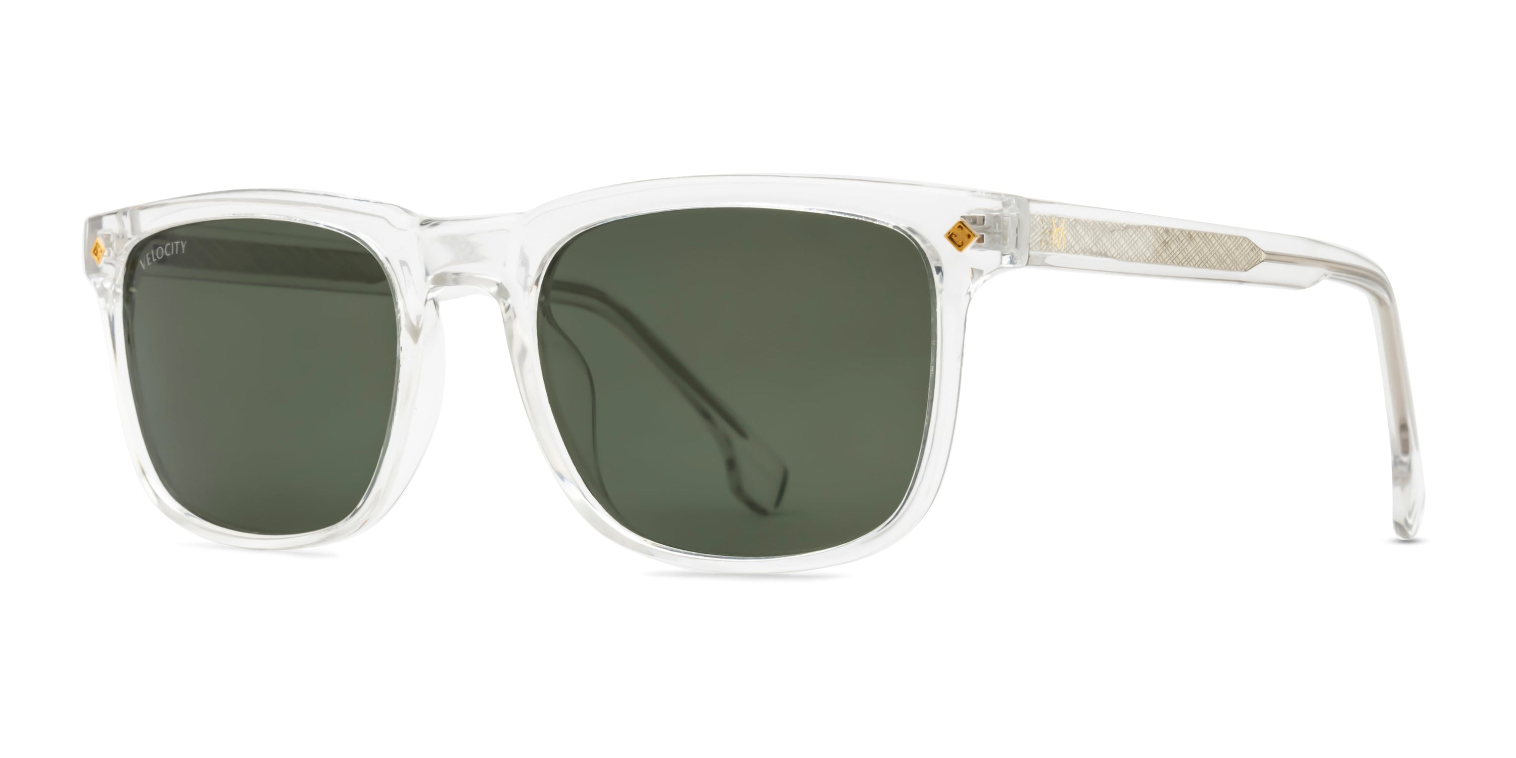 Velocity Polarized Sunglass Full Rim Rectangle
