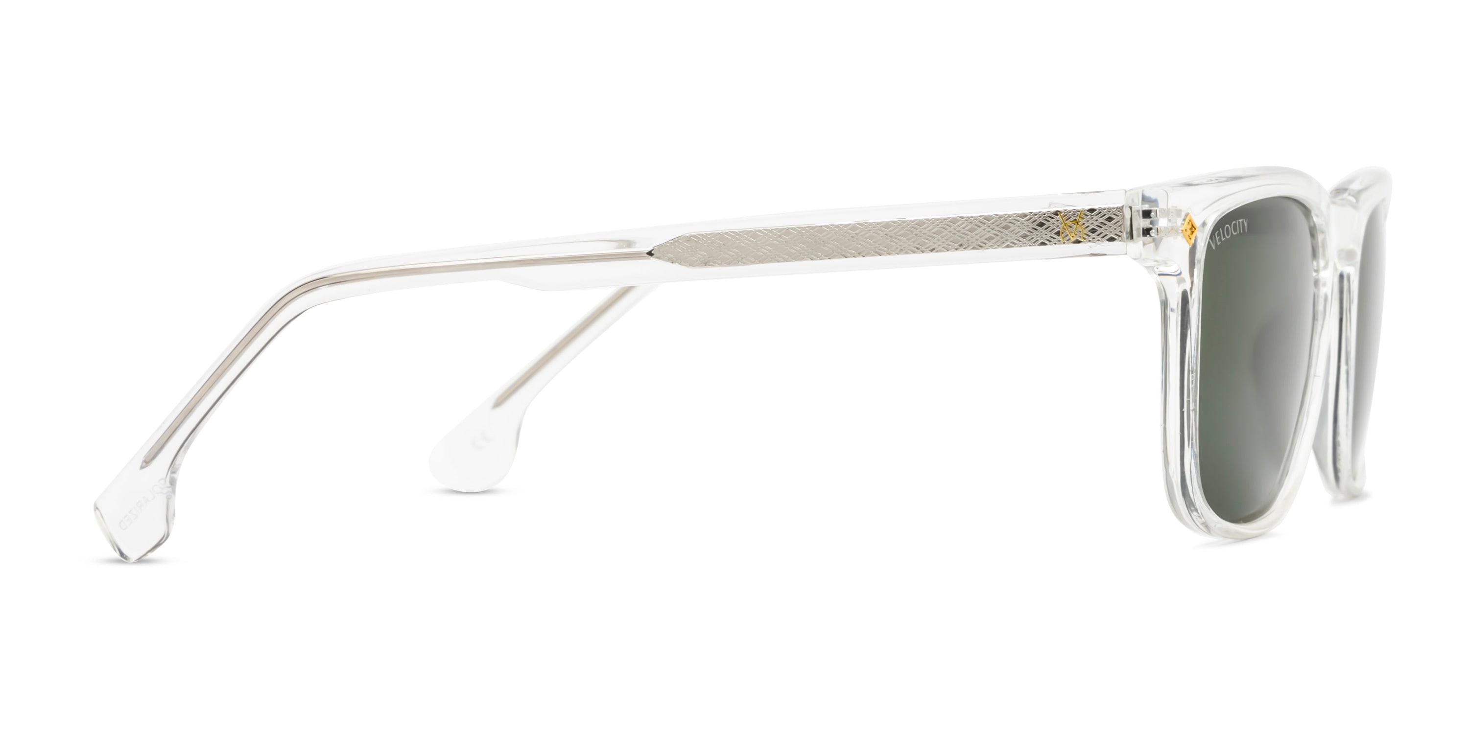 Velocity Polarized Sunglass Full Rim Rectangle