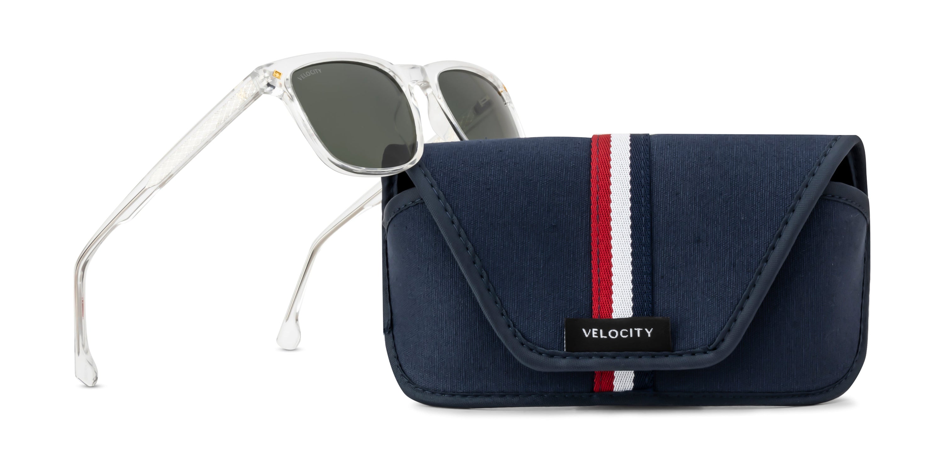 Velocity Polarized Sunglass Full Rim Rectangle