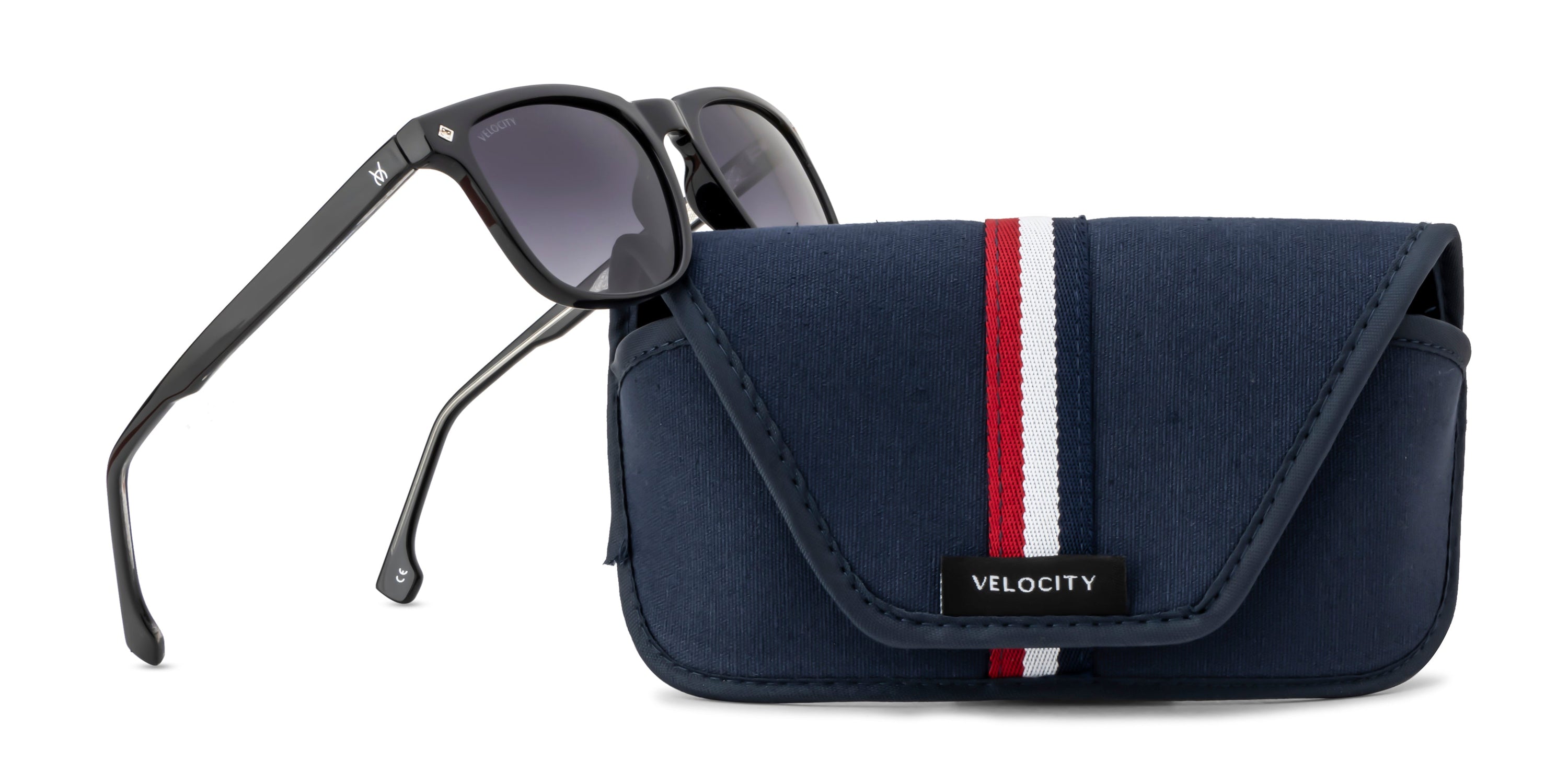 Velocity Polarized Sunglass Full Rim Rectangle