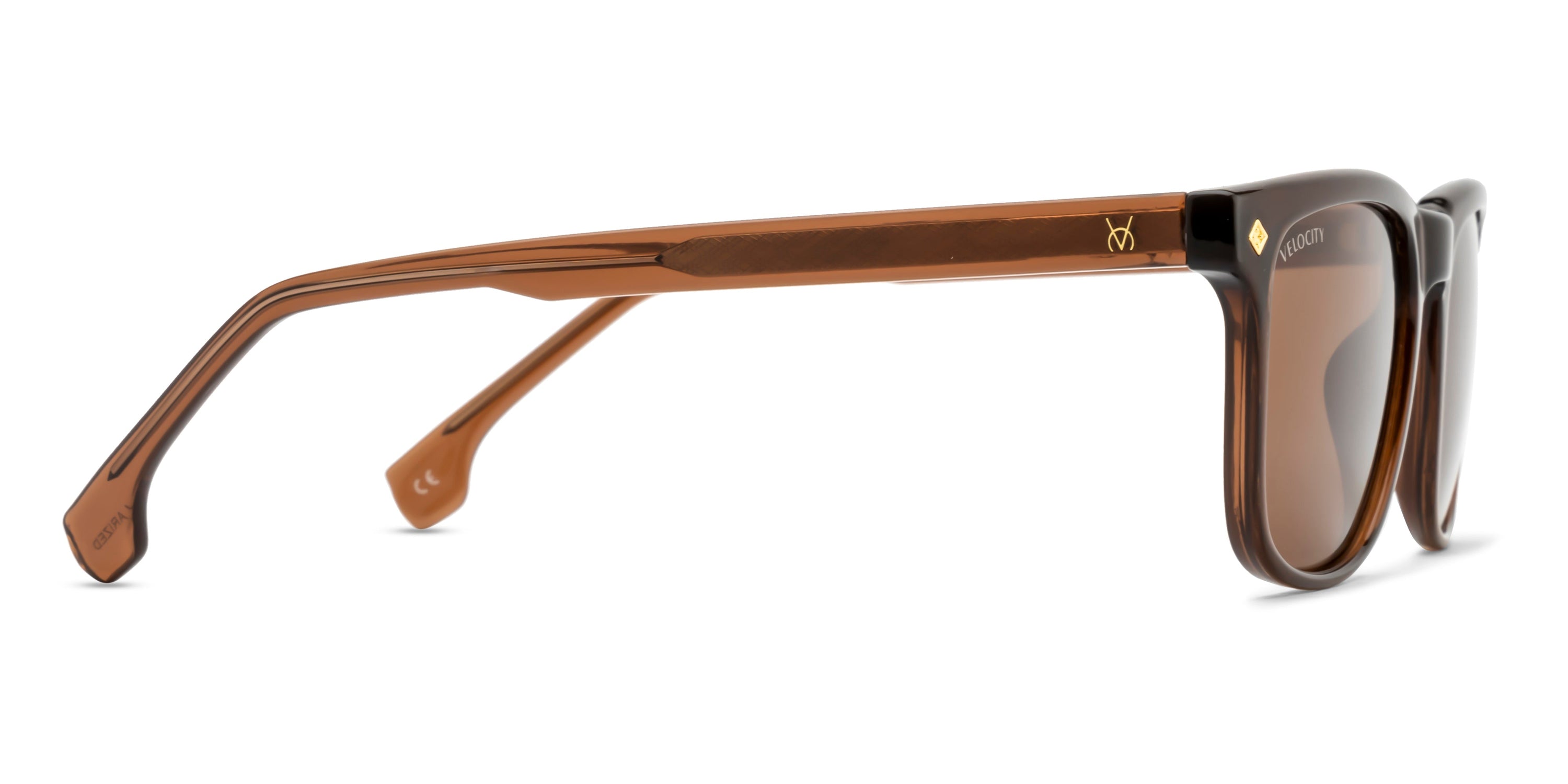Velocity Polarized Sunglass Full Rim Rectangle