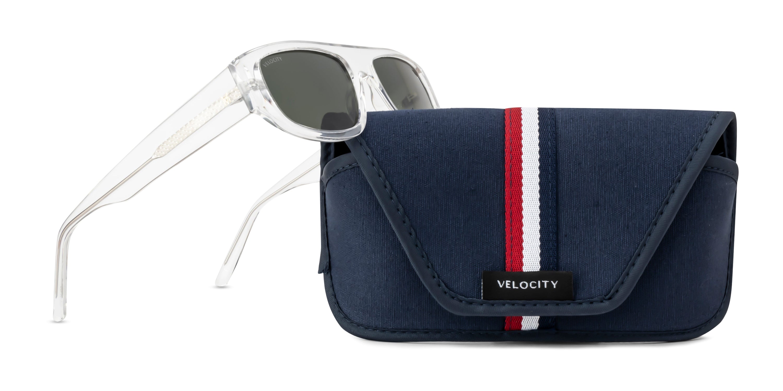 Velocity Polarized Sunglass Full Rim Rectangle