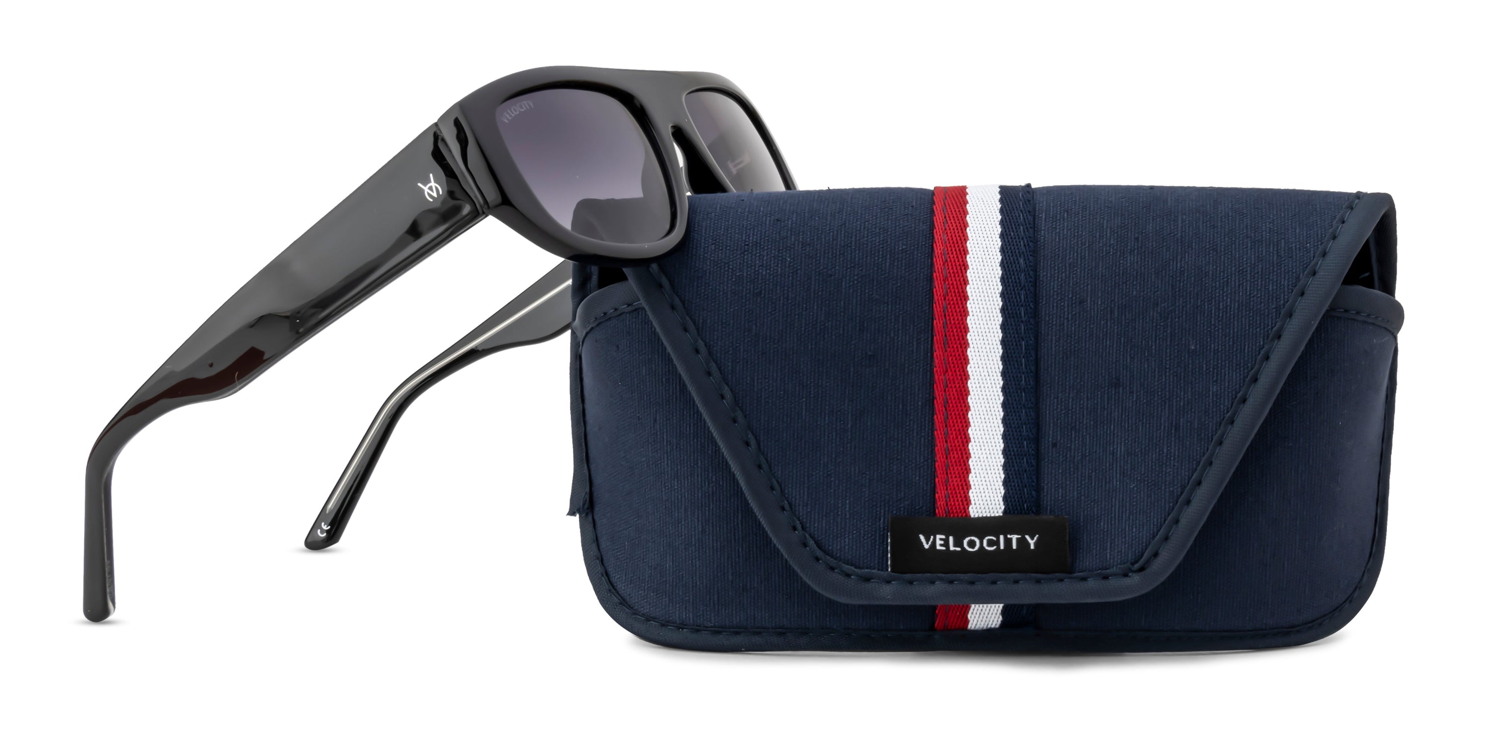 Velocity Polarized Sunglass Full Rim Rectangle