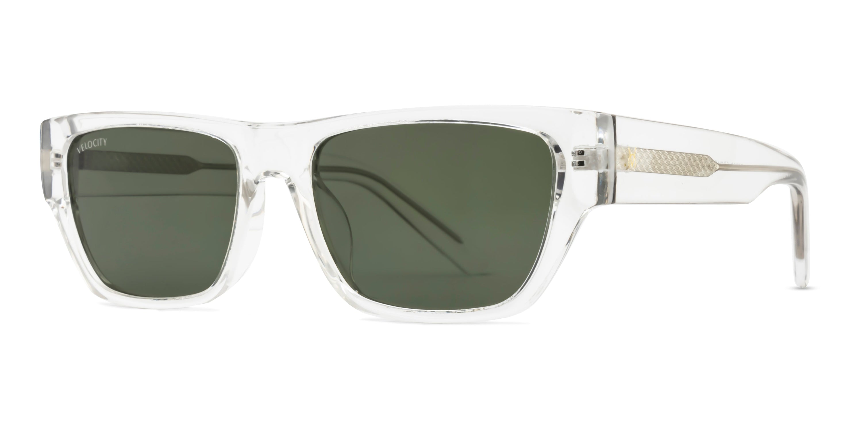 Velocity Polarized Sunglass Full Rim Rectangle