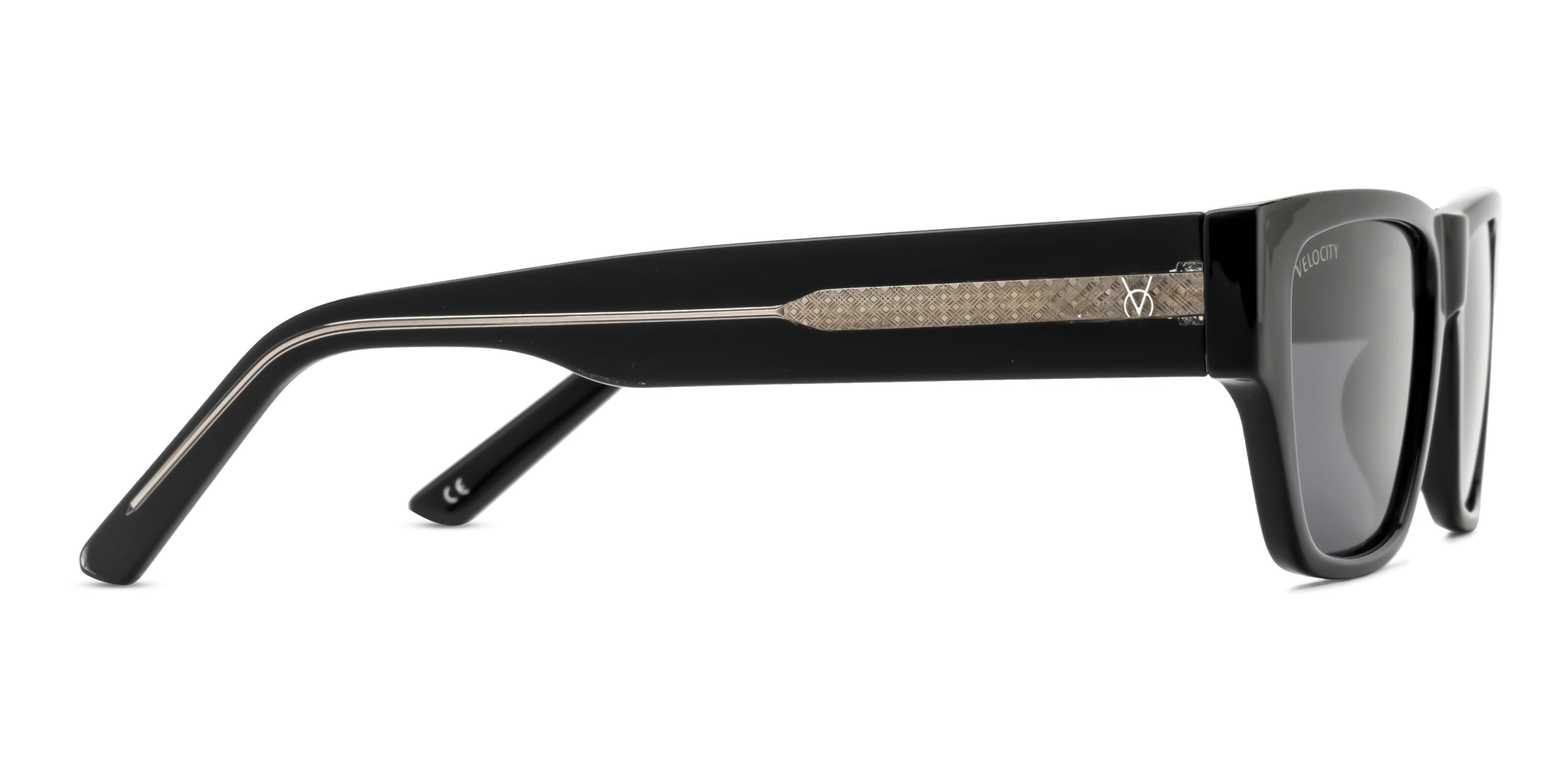 Velocity Polarized Sunglass Full Rim Rectangle