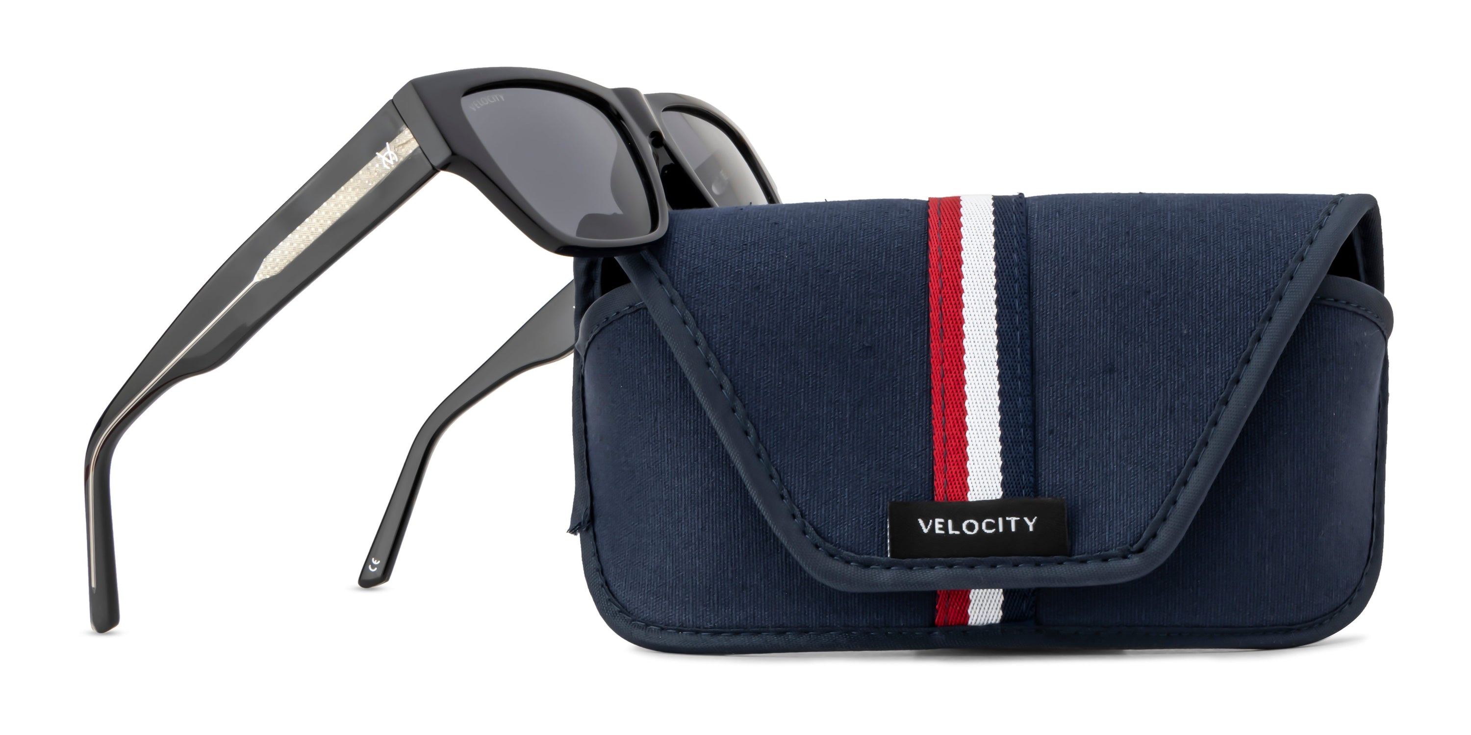 Velocity Polarized Sunglass Full Rim Rectangle