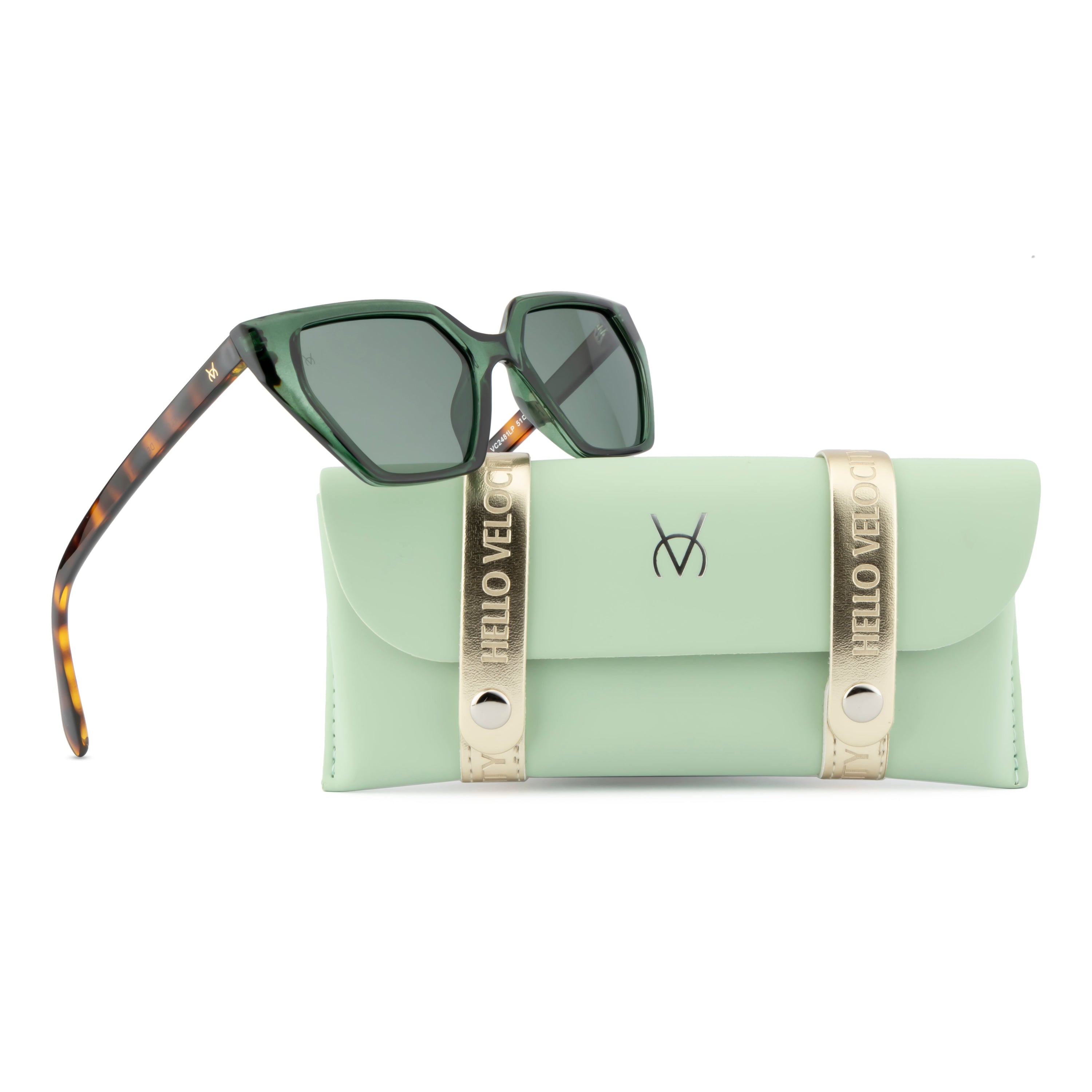 Speksee Full Rim Retro Polarized Sunglass for Women