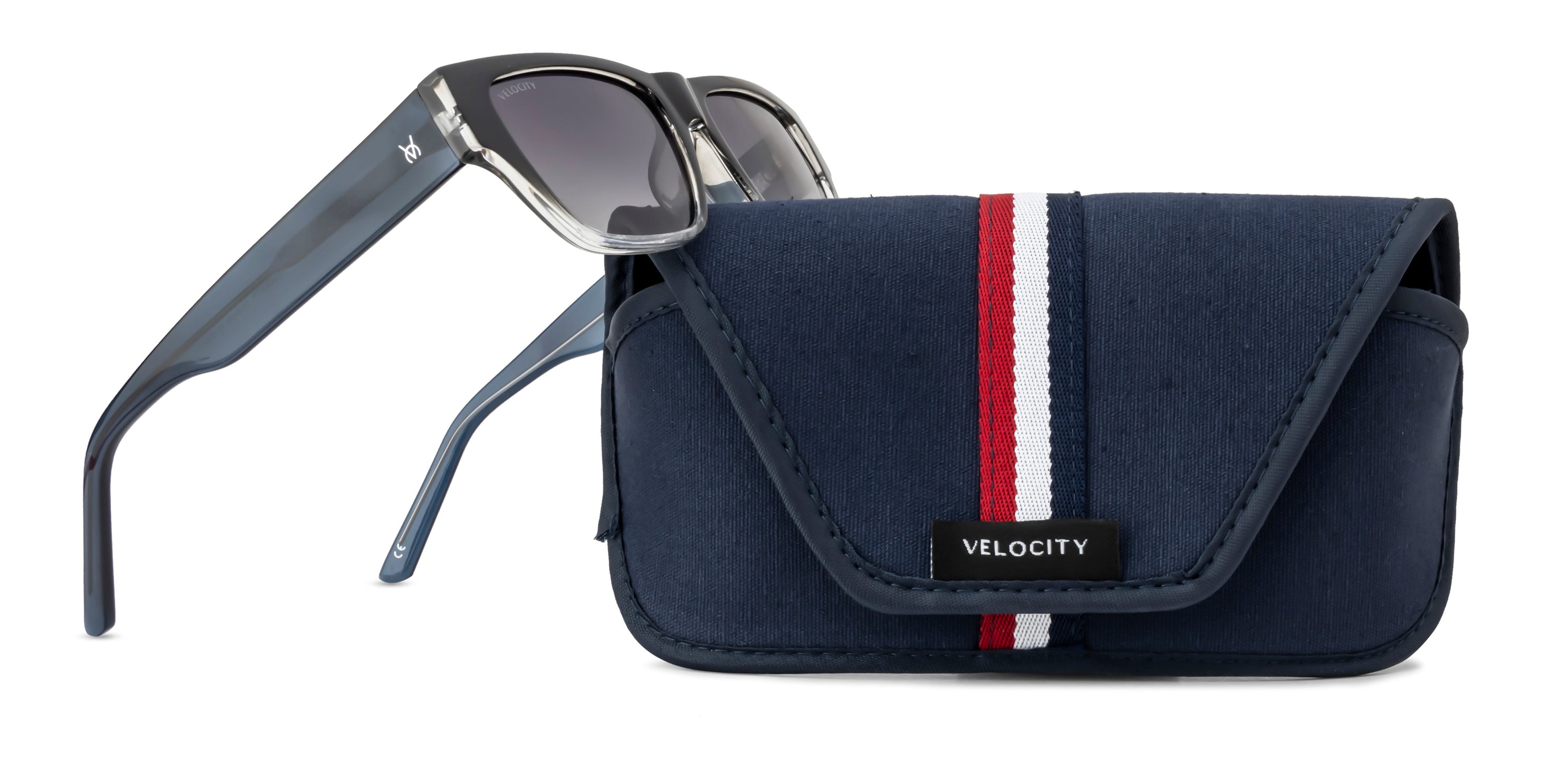 Velocity Polarized Sunglass Full Rim Rectangle