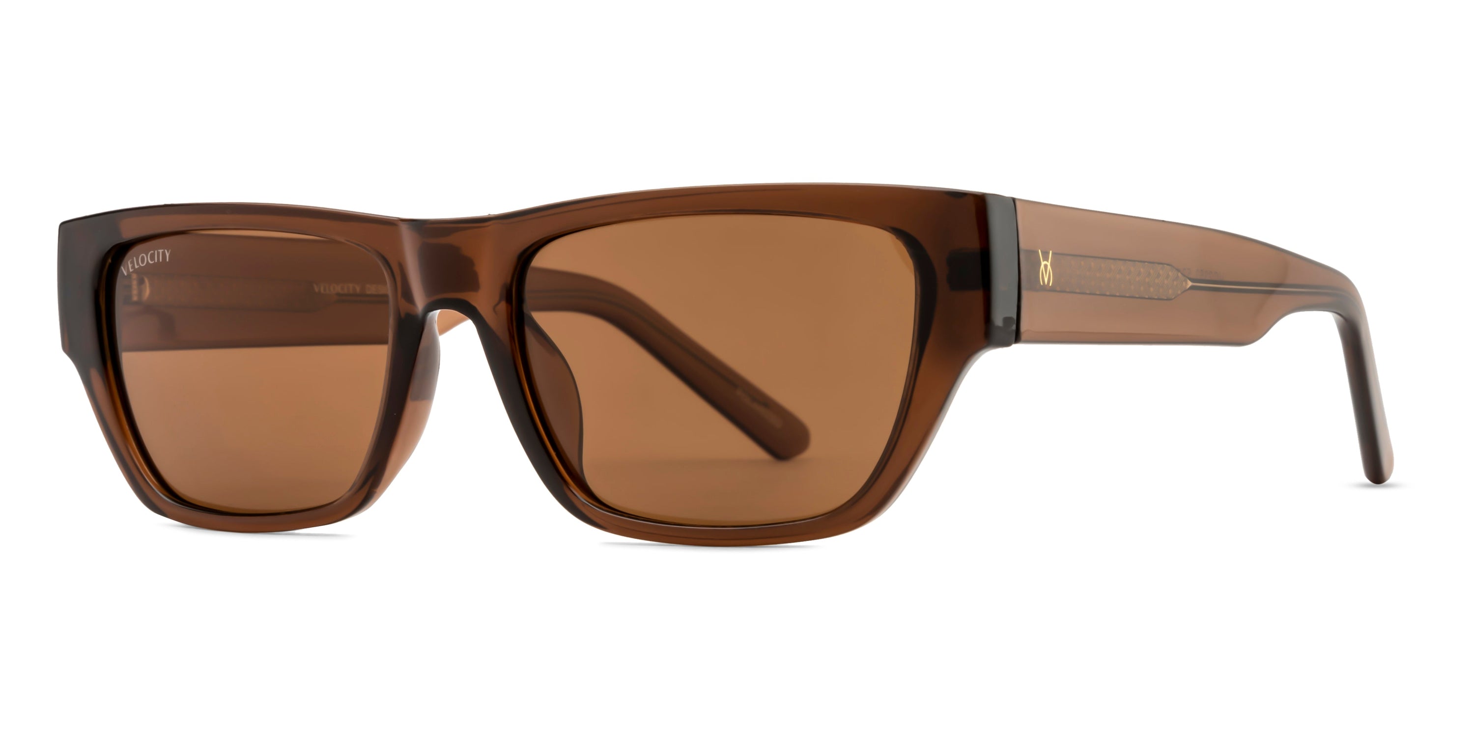 Velocity Polarized Sunglass Full Rim Rectangle