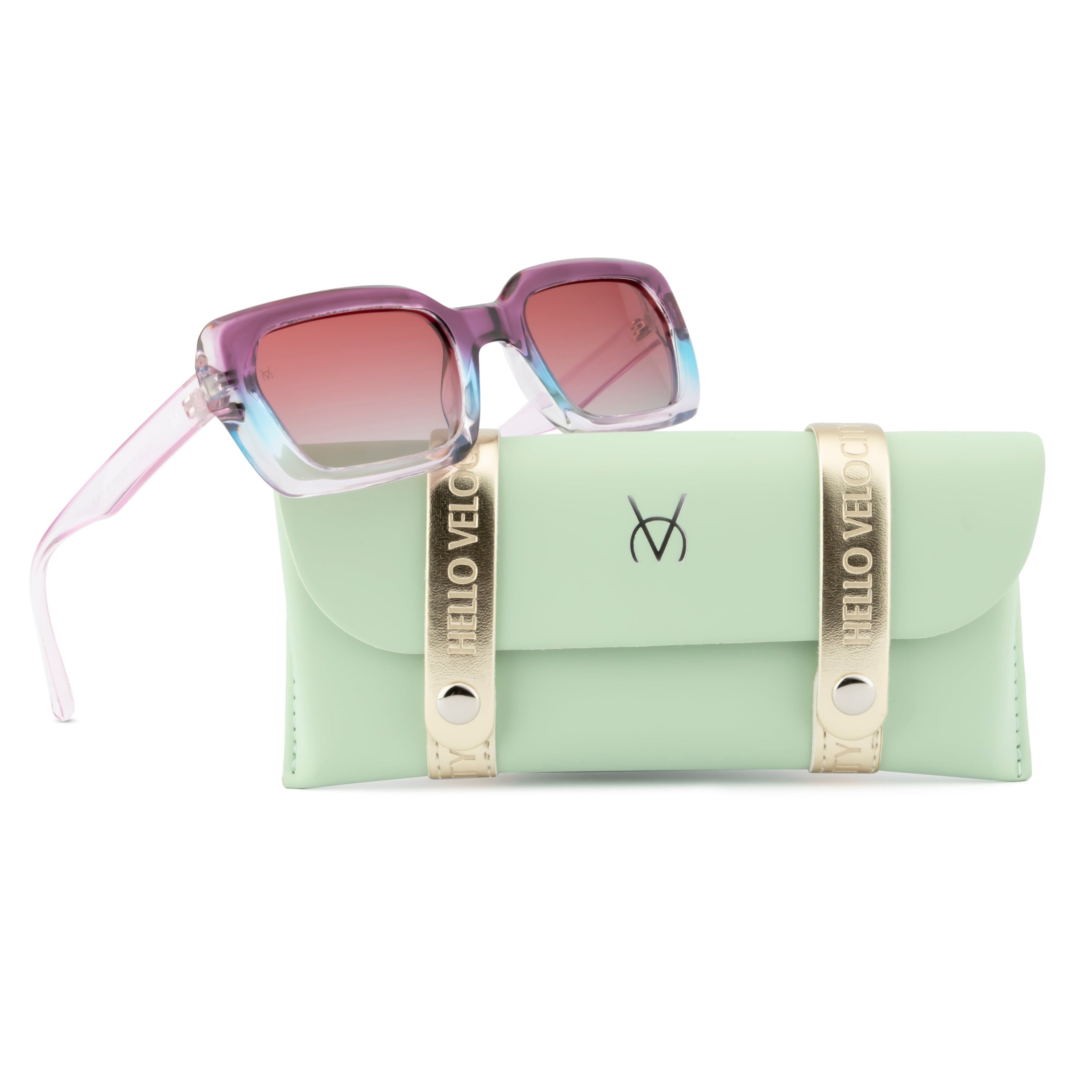 Speksee Full Rim Retro Polarized Sunglass for Women