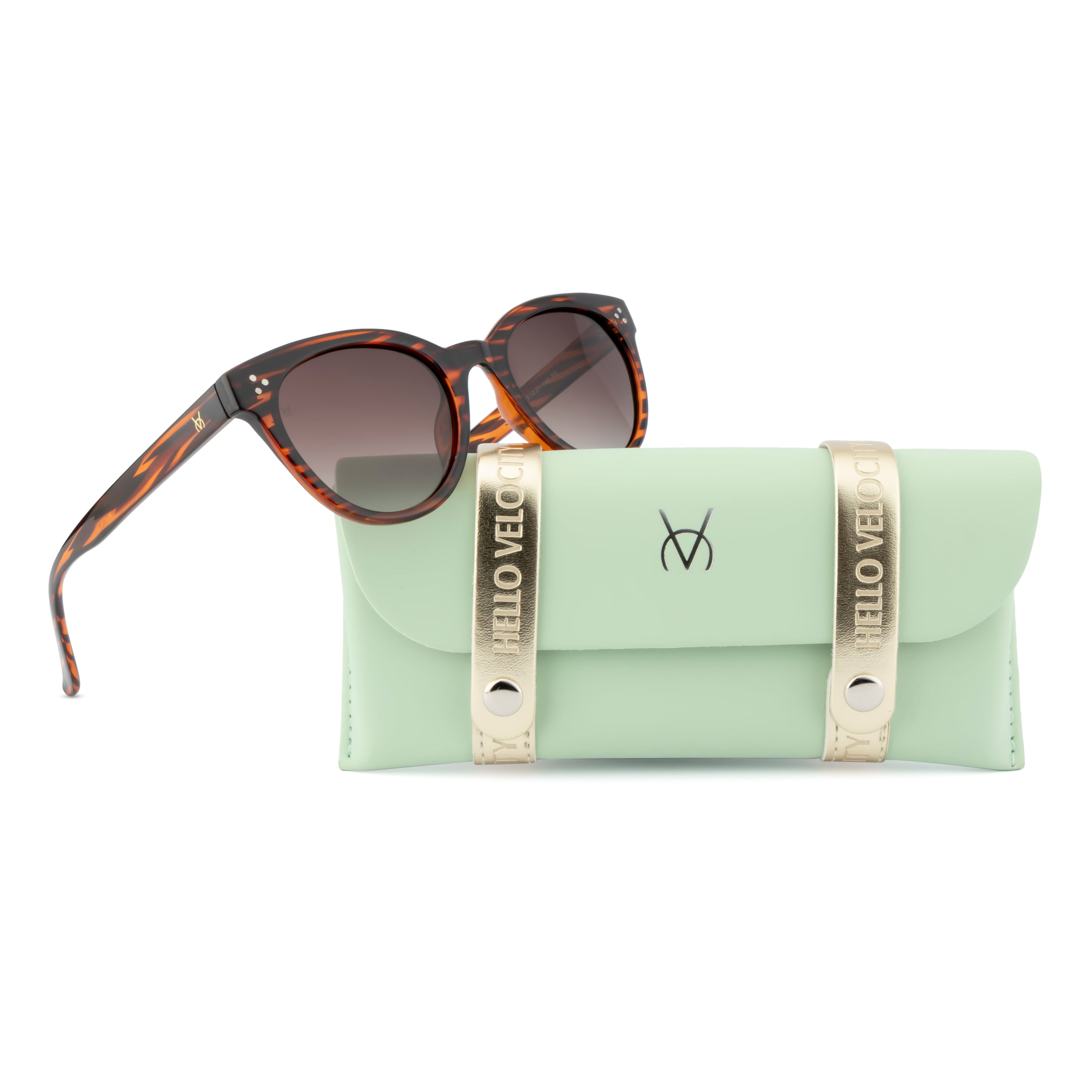 Speksee Full Rim Retro Polarized Sunglass for Women