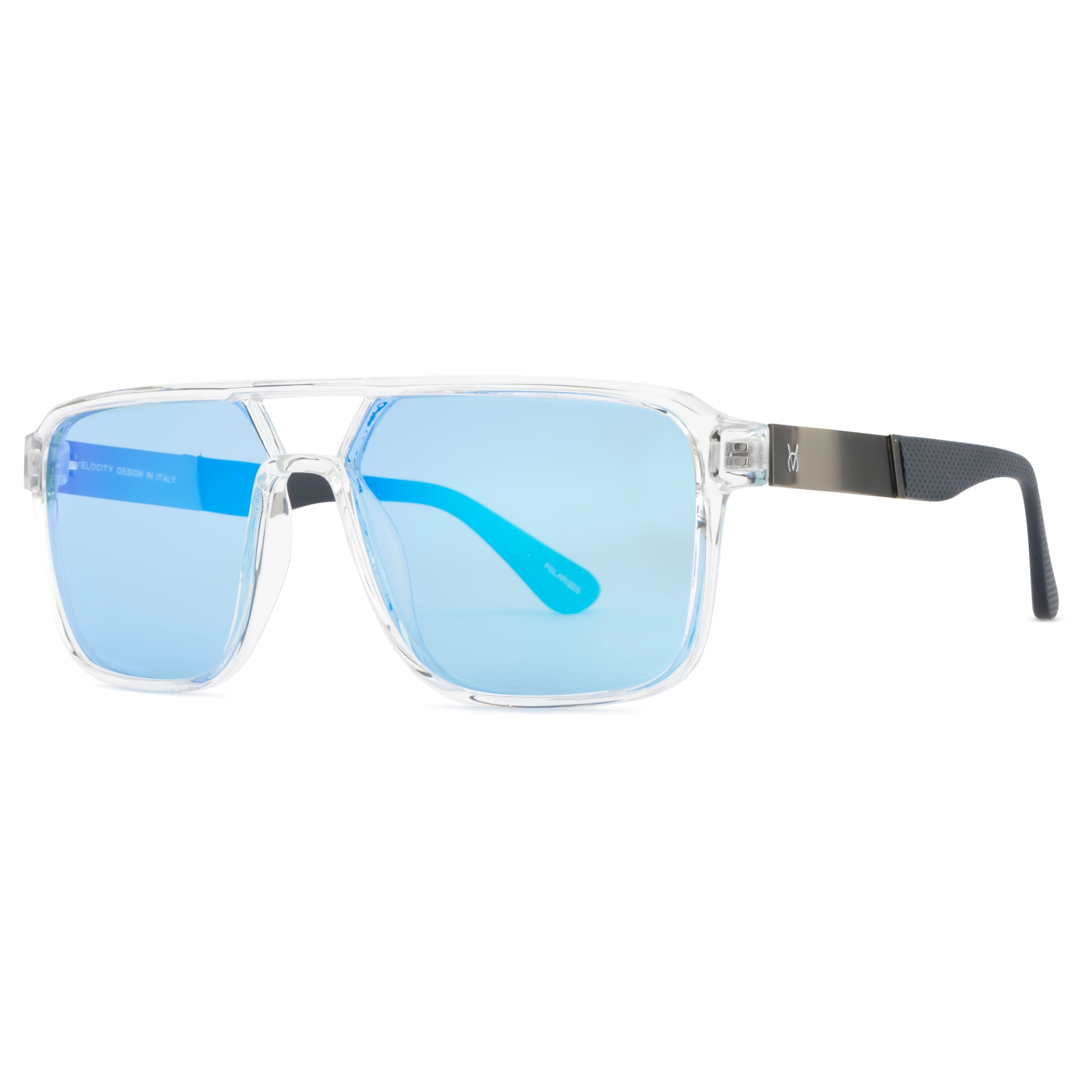Velocity Full Rim Retro Polarized Sunglass for Men