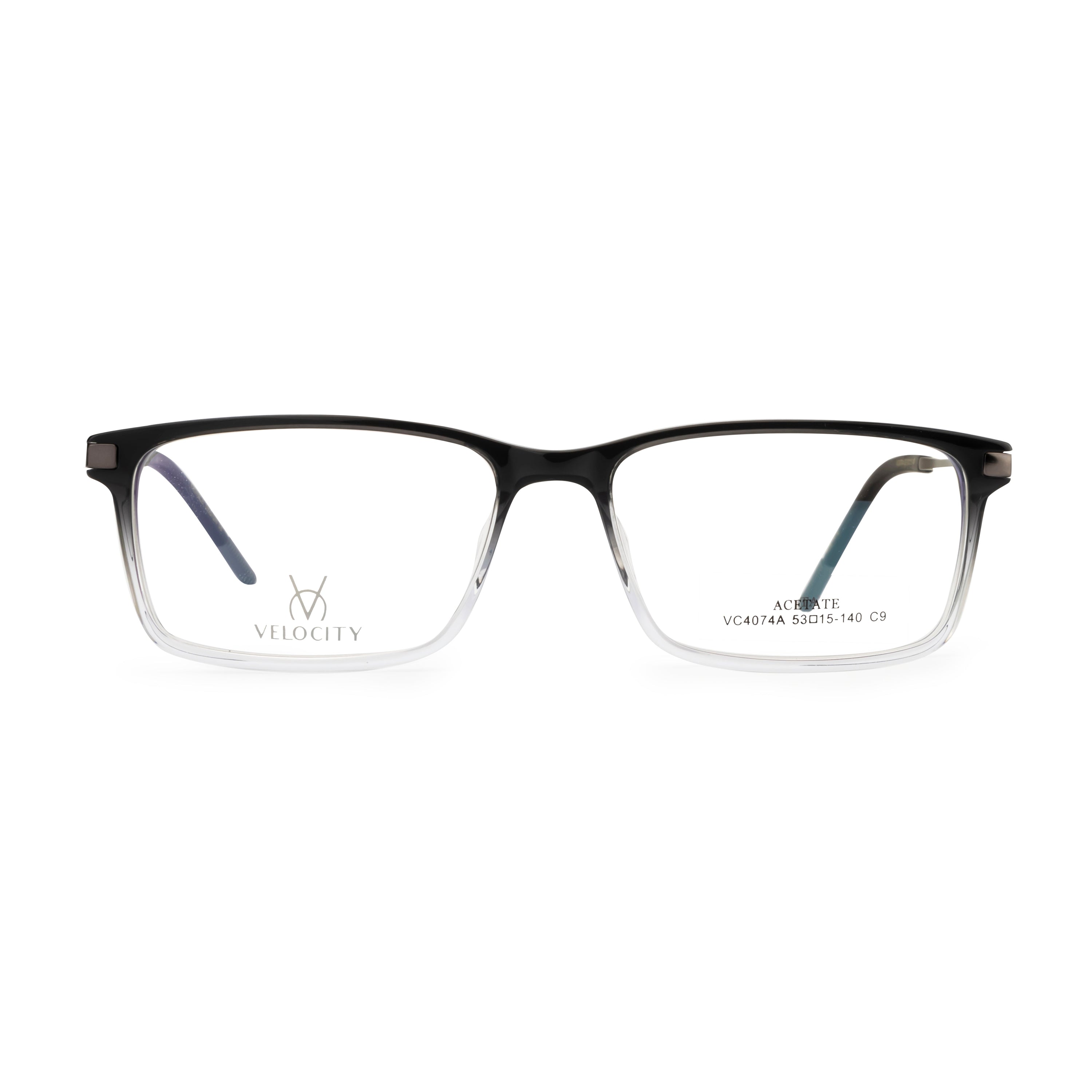 Velocity Rectangle Full Rim Eyeglasses - 4074A/C9