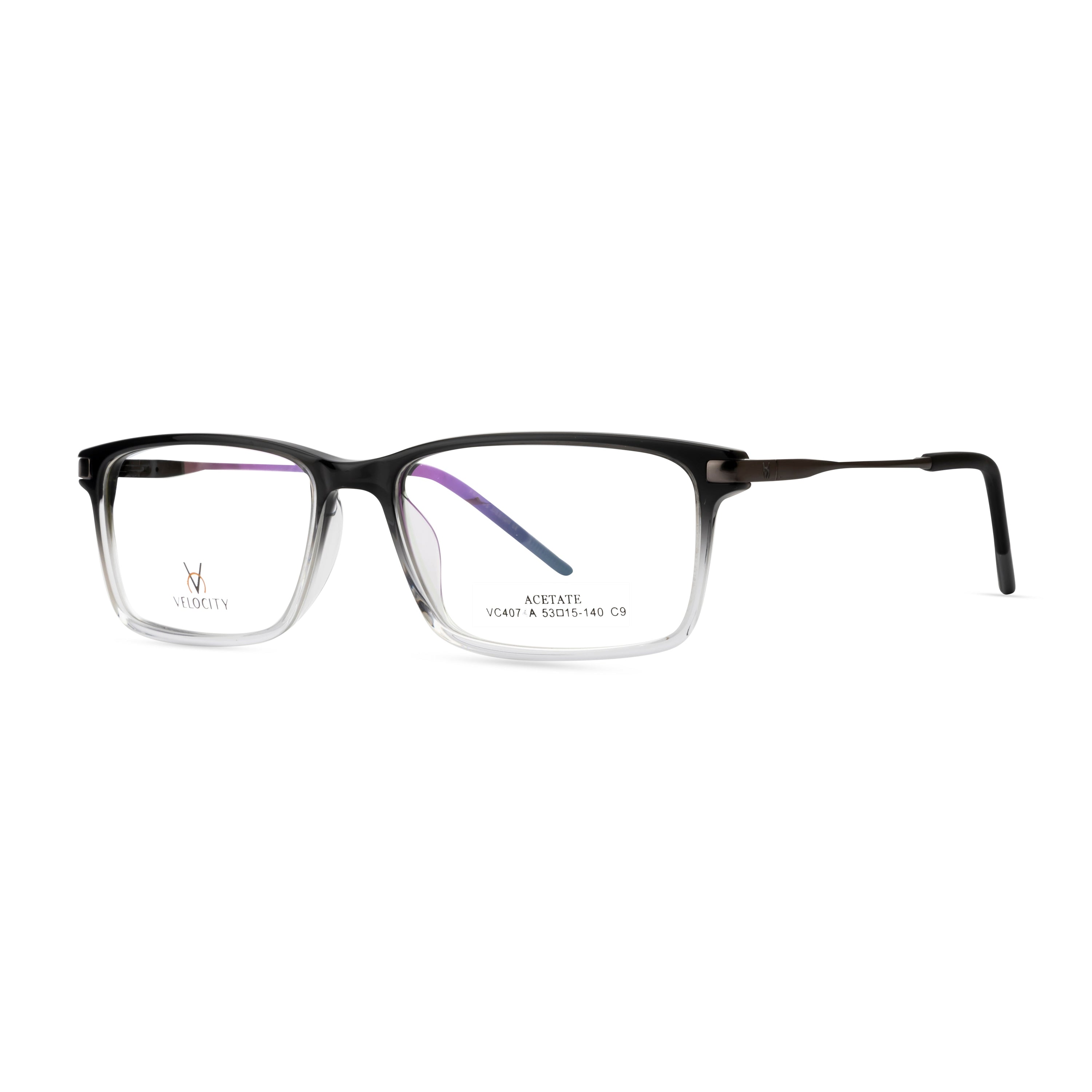 Velocity Rectangle Full Rim Eyeglasses - 4074A/C9