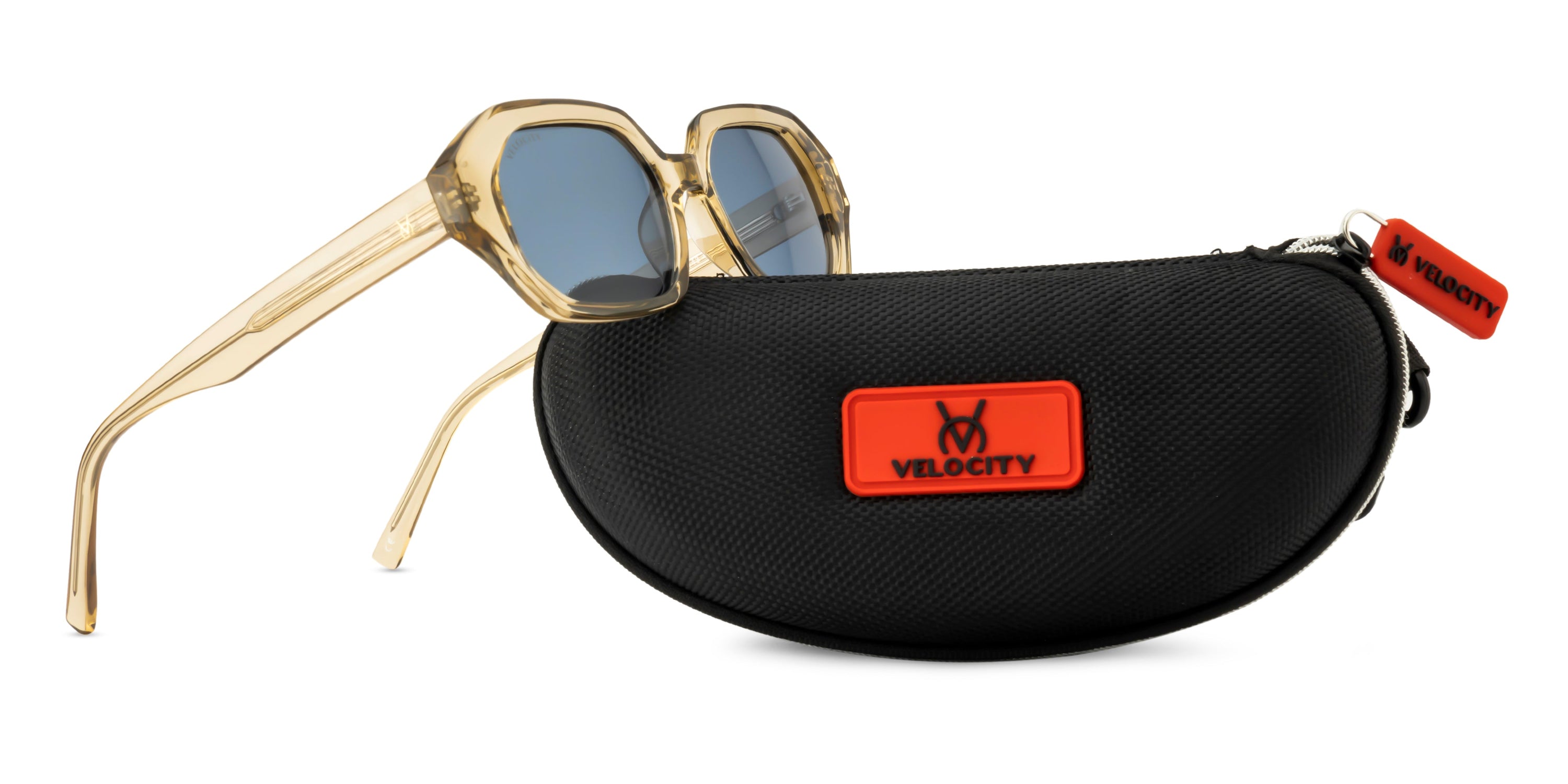 Velocity Polarized Sunglass Full Rim Rectangle Shape