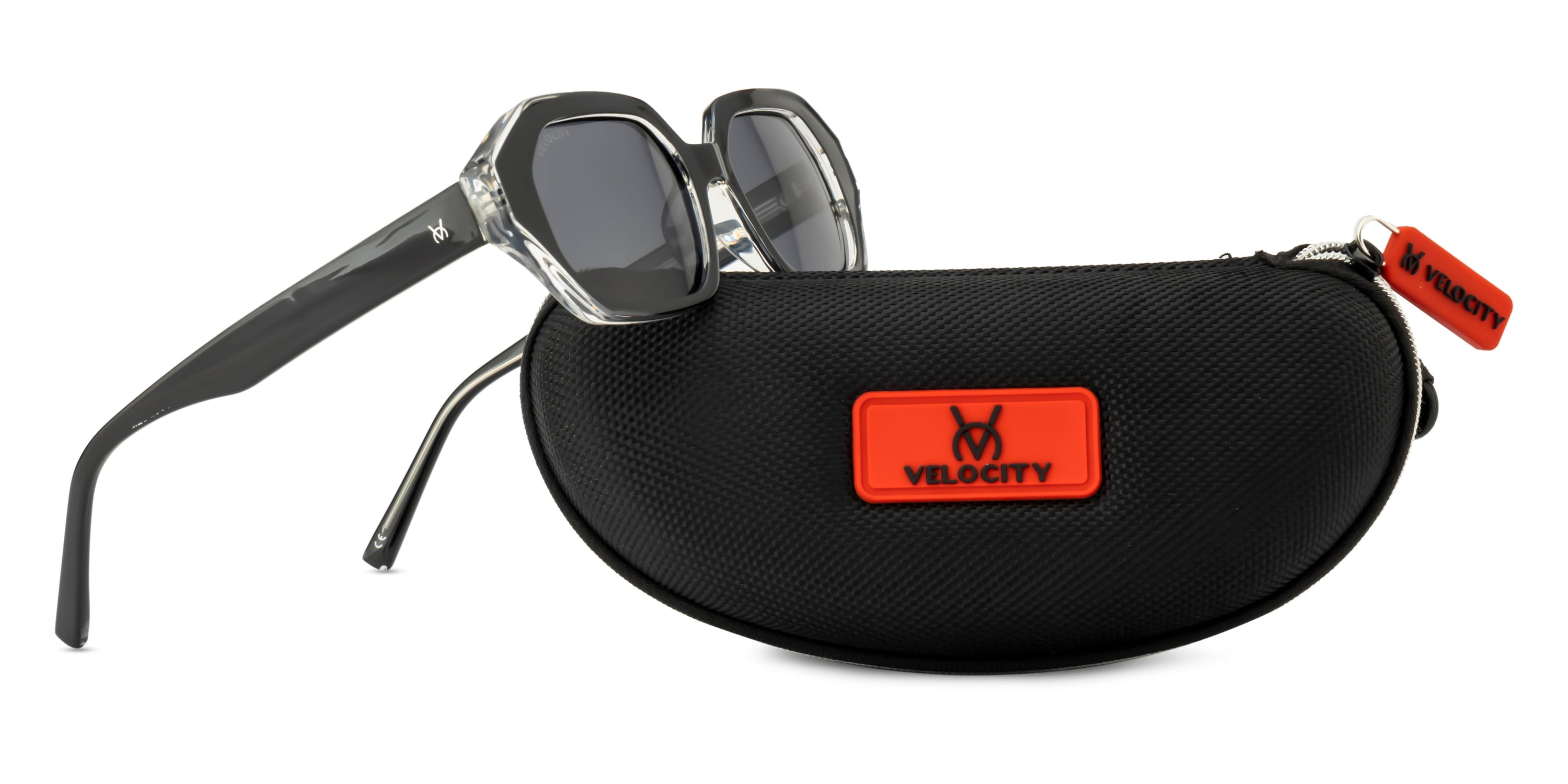 Velocity Polarized Sunglass Full Rim Rectangle