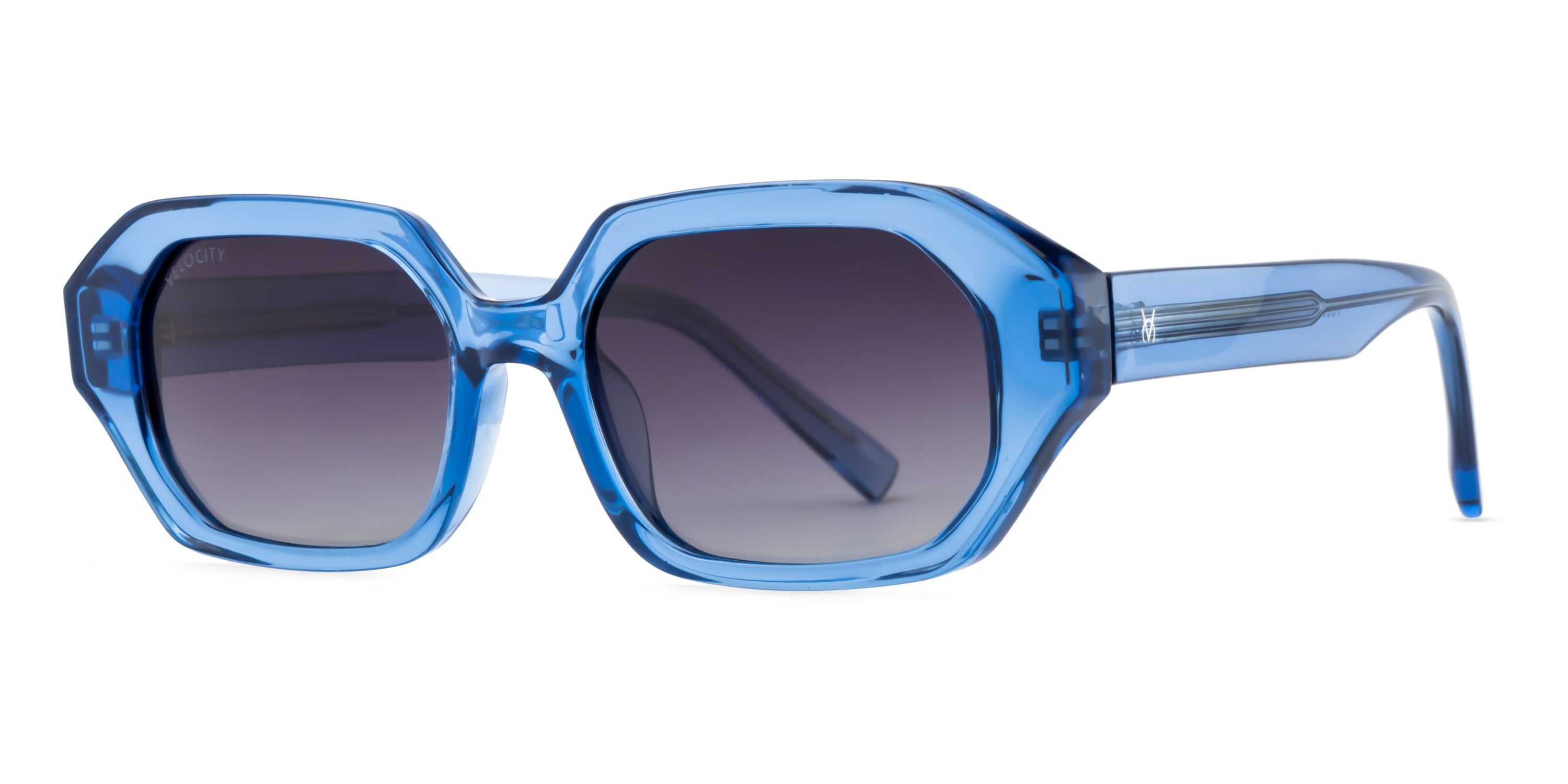 Velocity Polarized Sunglass Full Rim Rectangle