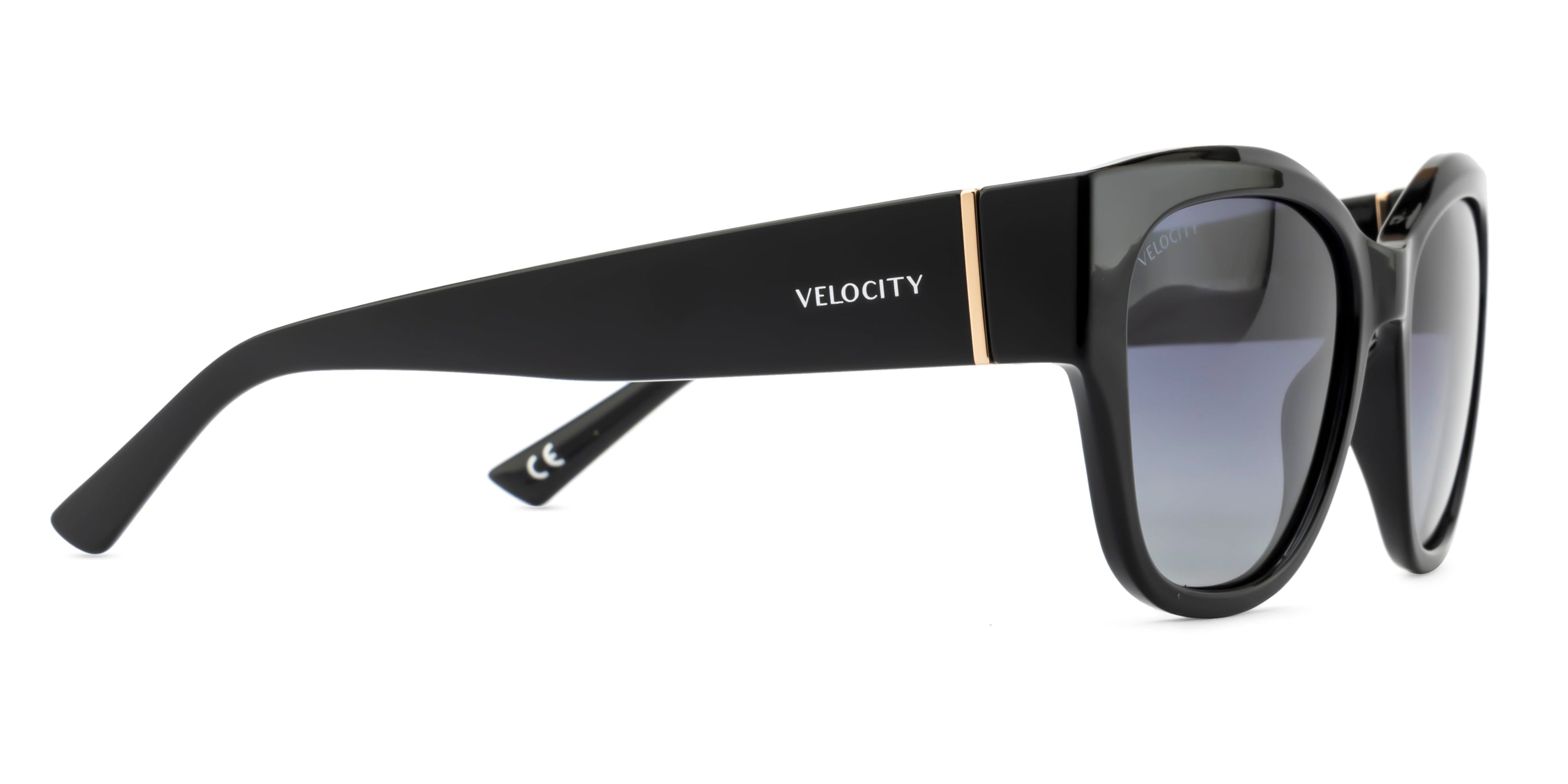 Velocity Polarized Sunglass Full Rim Cat Eye