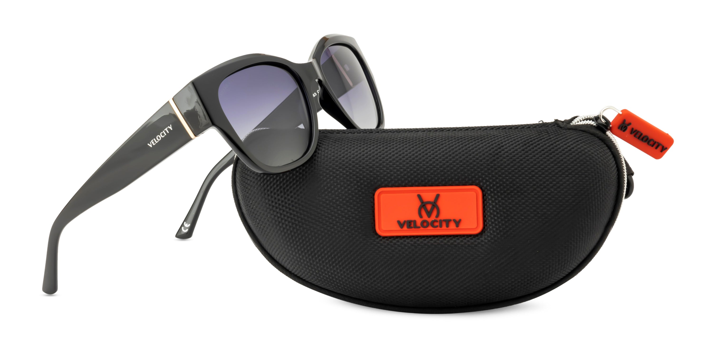 Velocity Polarized Sunglass Full Rim Cat Eye