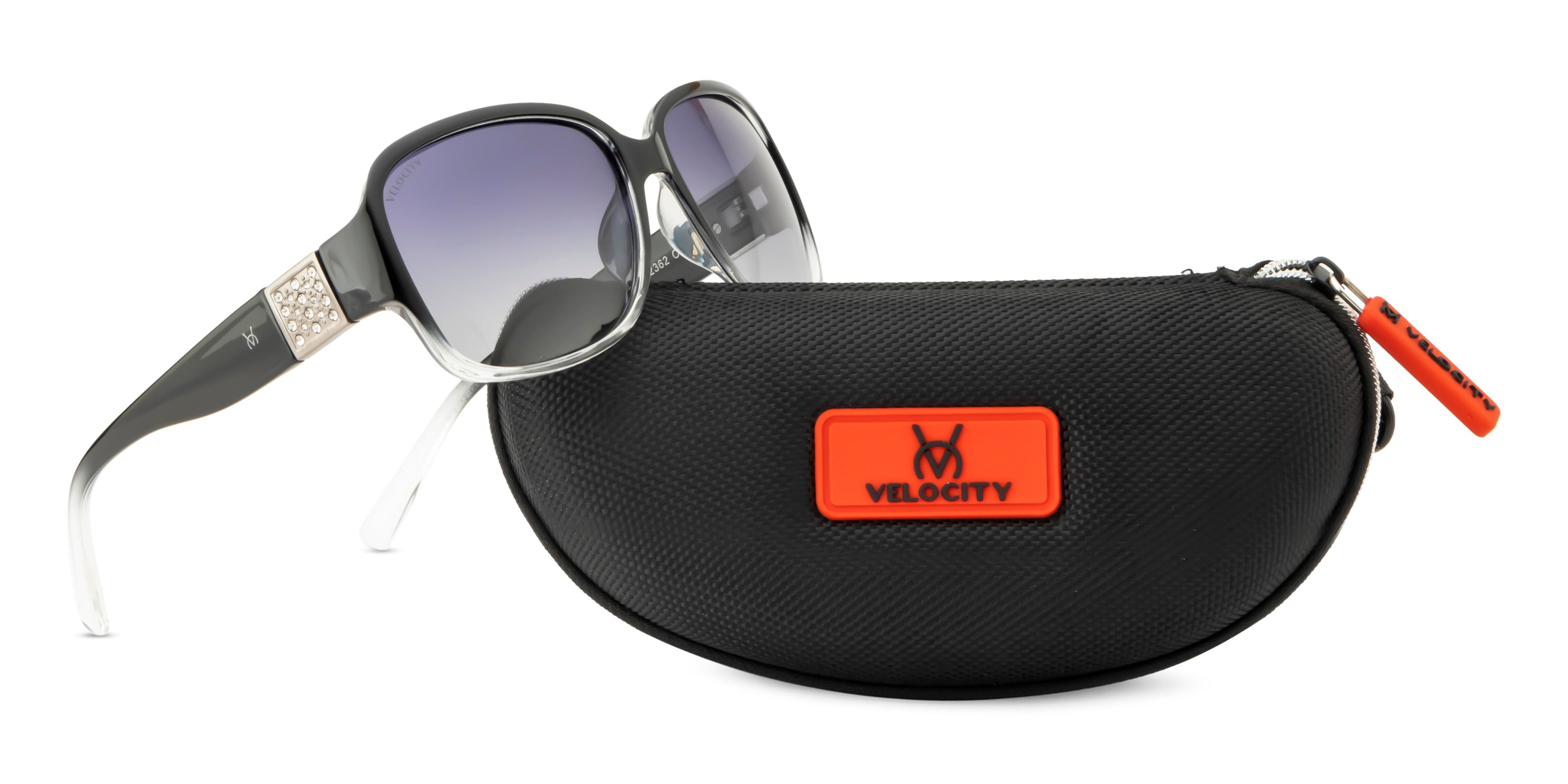 Velocity Polarized Sunglass Full Rim Rectangle