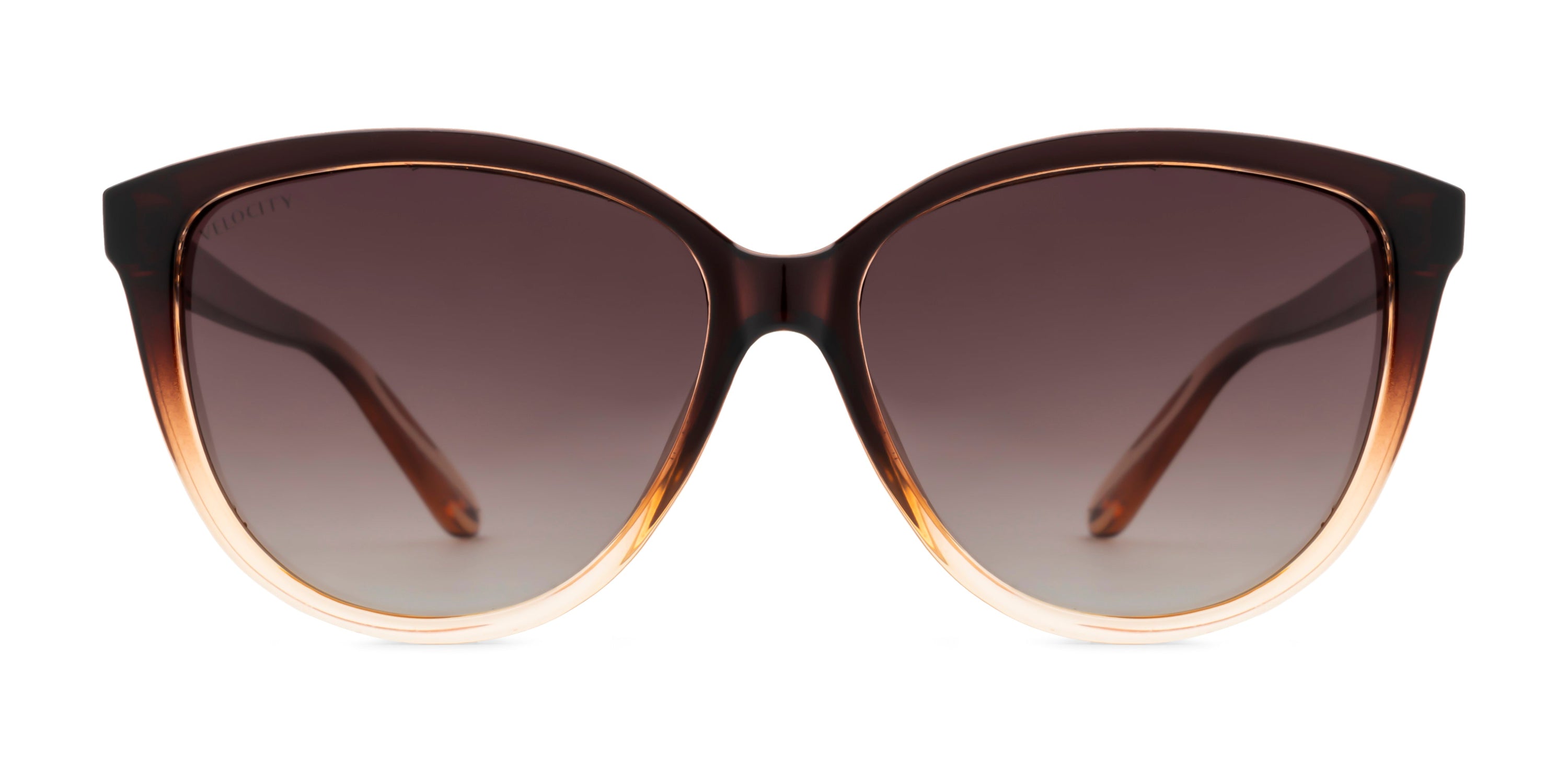 Velocity Polarized Sunglass Full Rim Cat Eye Shape