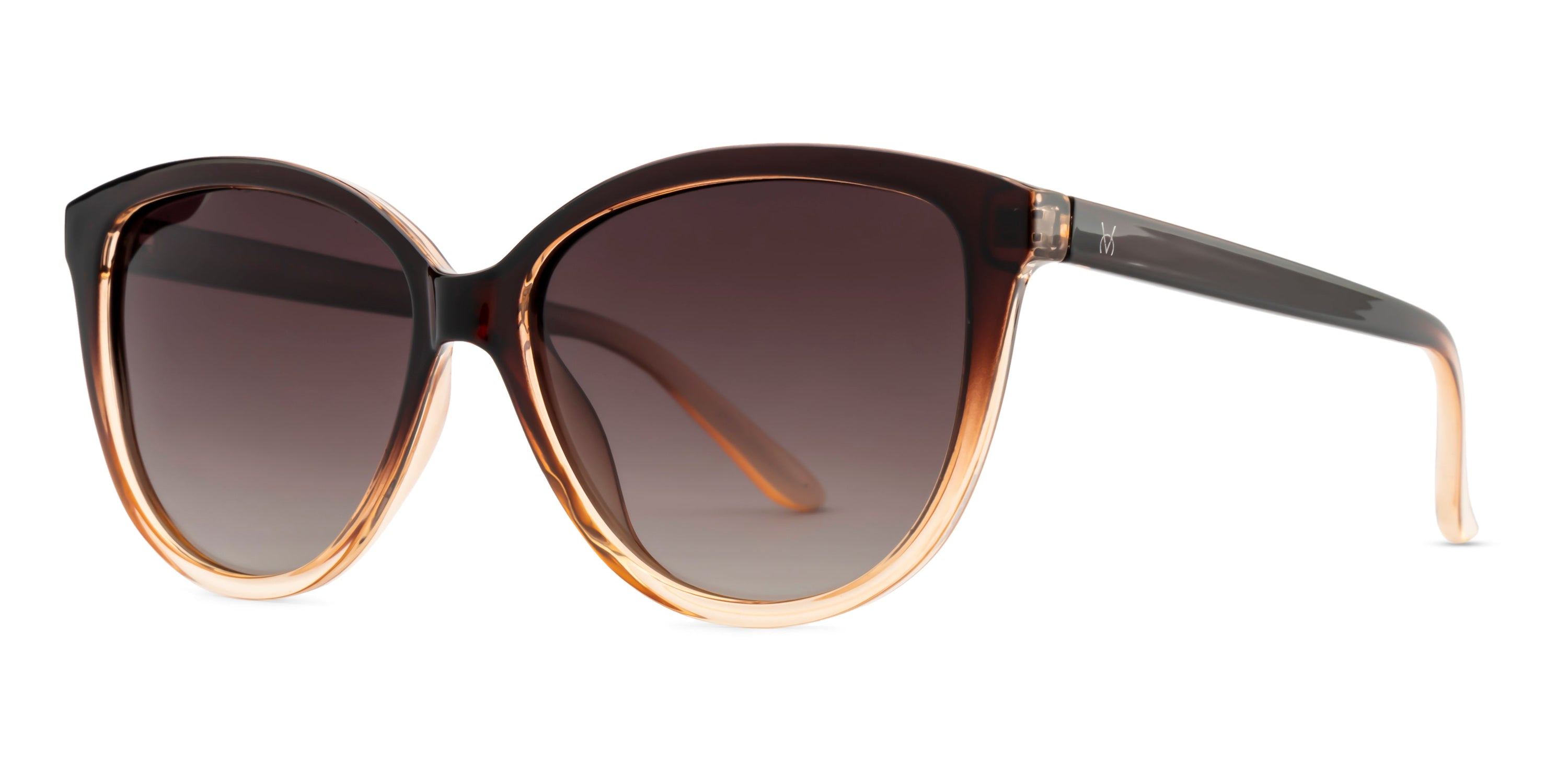 Velocity Polarized Sunglass Full Rim Cat Eye Shape